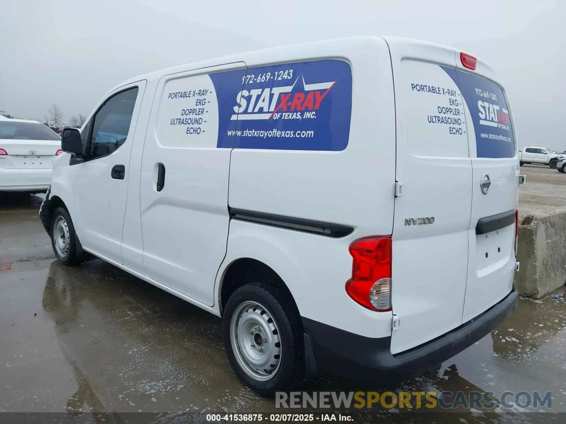 3 Photograph of a damaged car 3N6CM0KN1MK701085 NISSAN NV200  CARGO 2021