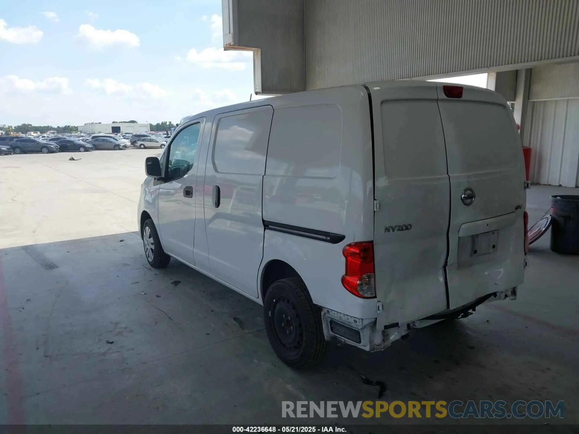 3 Photograph of a damaged car 3N6CM0KN1MK703807 NISSAN NV200  CARGO 2021