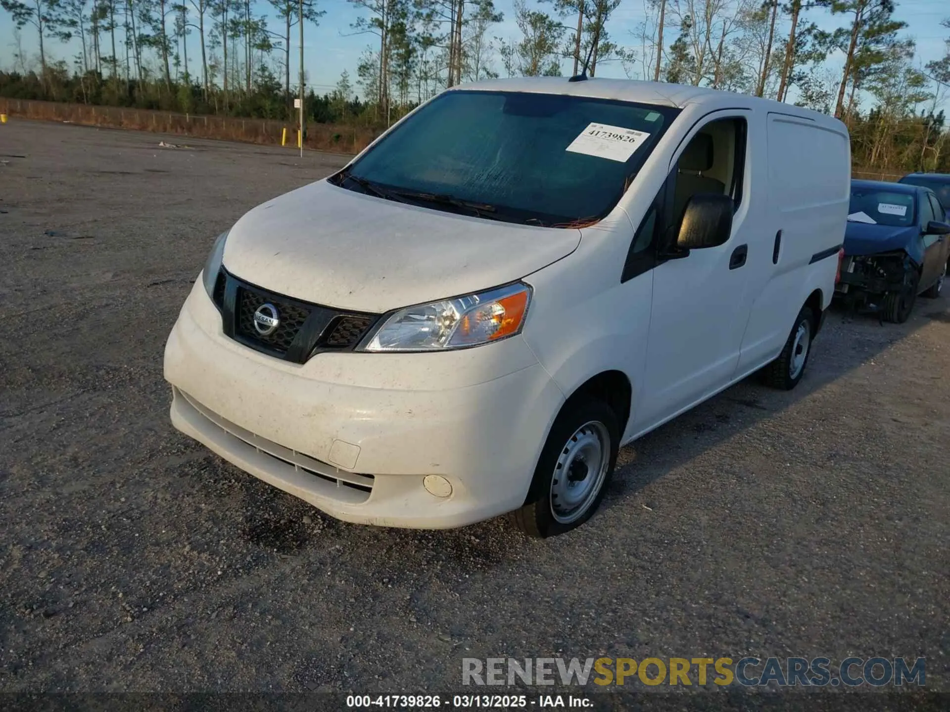2 Photograph of a damaged car 3N6CM0KN1MK706710 NISSAN NV200  CARGO 2021