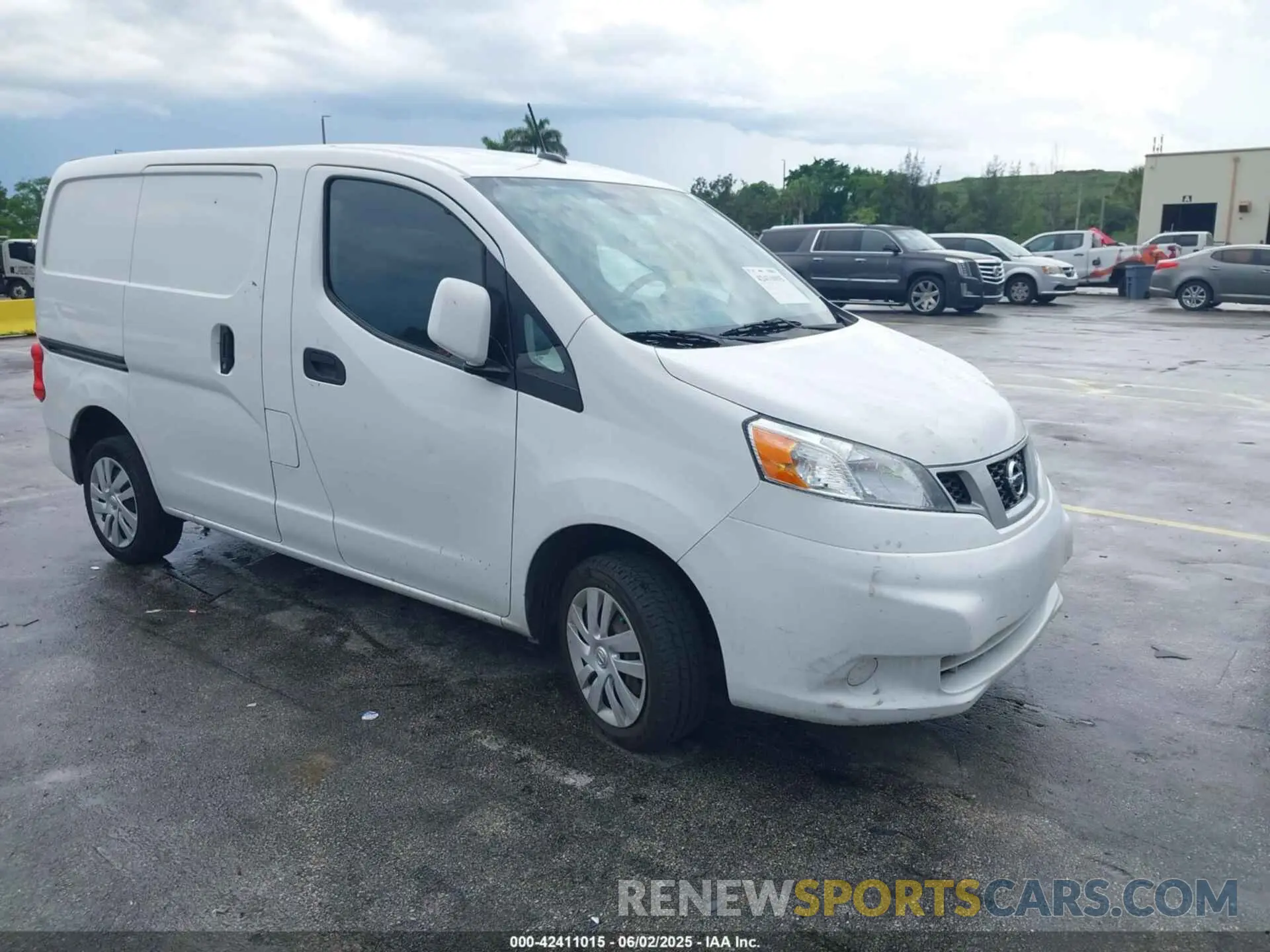 1 Photograph of a damaged car 3N6CM0KN2MK705758 NISSAN NV200  CARGO 2021