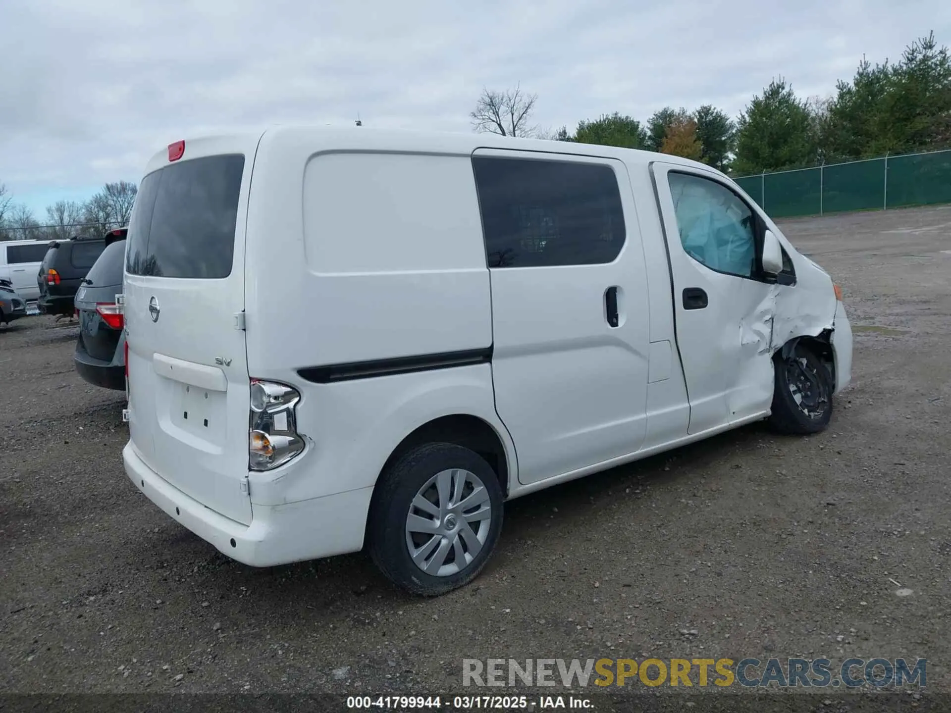 4 Photograph of a damaged car 3N6CM0KN3MK696701 NISSAN NV200  CARGO 2021