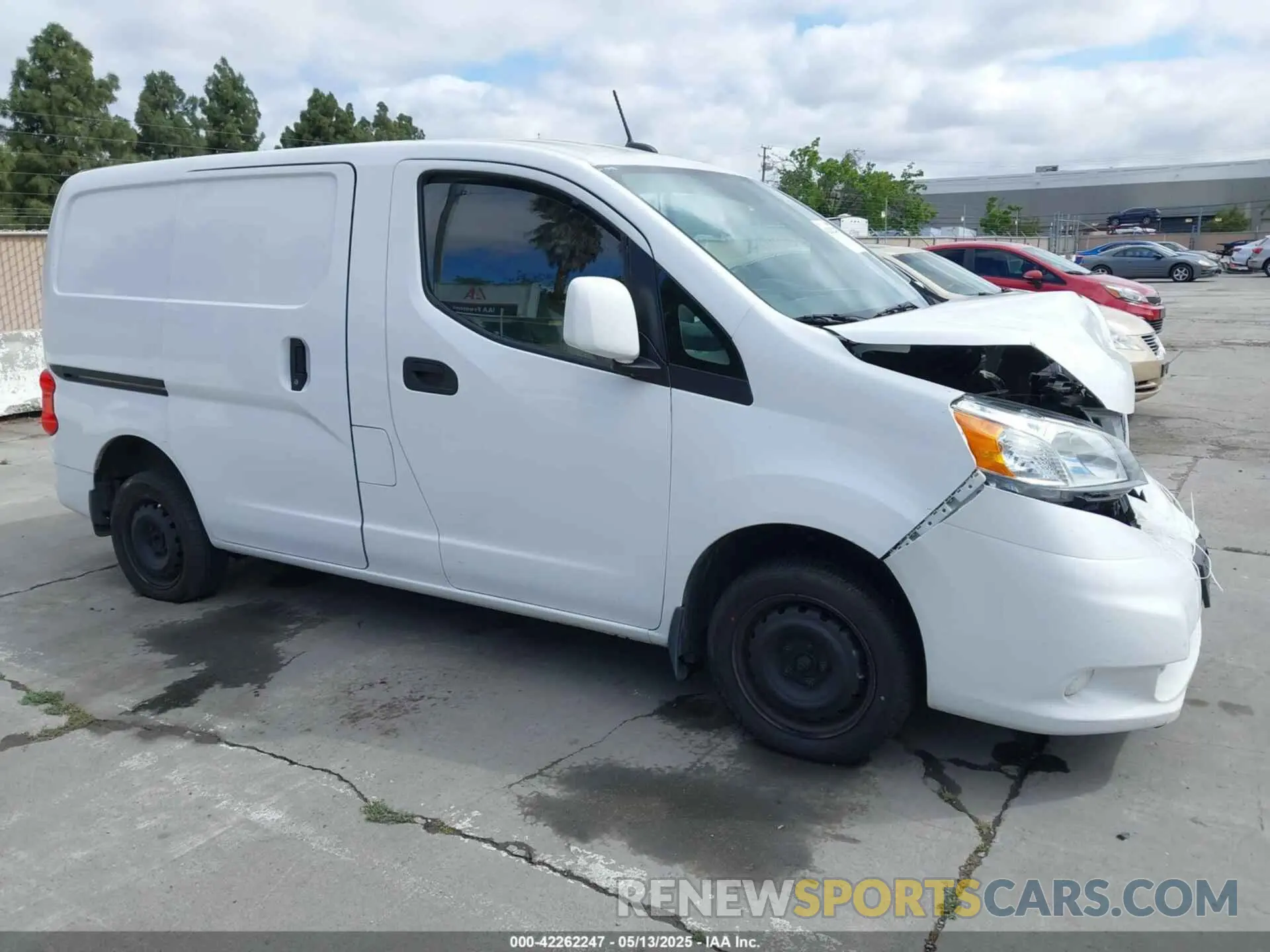 1 Photograph of a damaged car 3N6CM0KN3MK706501 NISSAN NV200  CARGO 2021