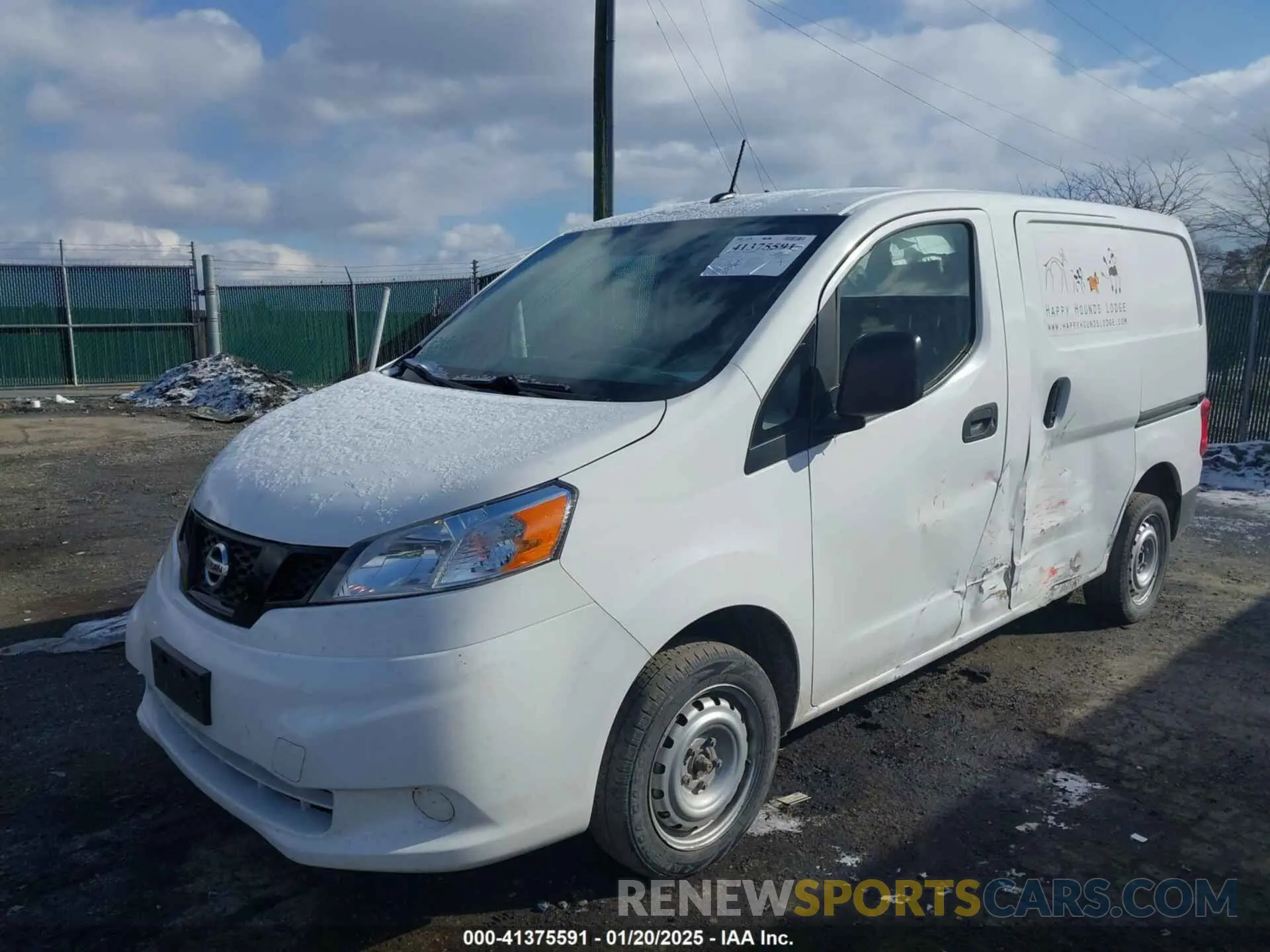 2 Photograph of a damaged car 3N6CM0KN4MK705700 NISSAN NV200  CARGO 2021