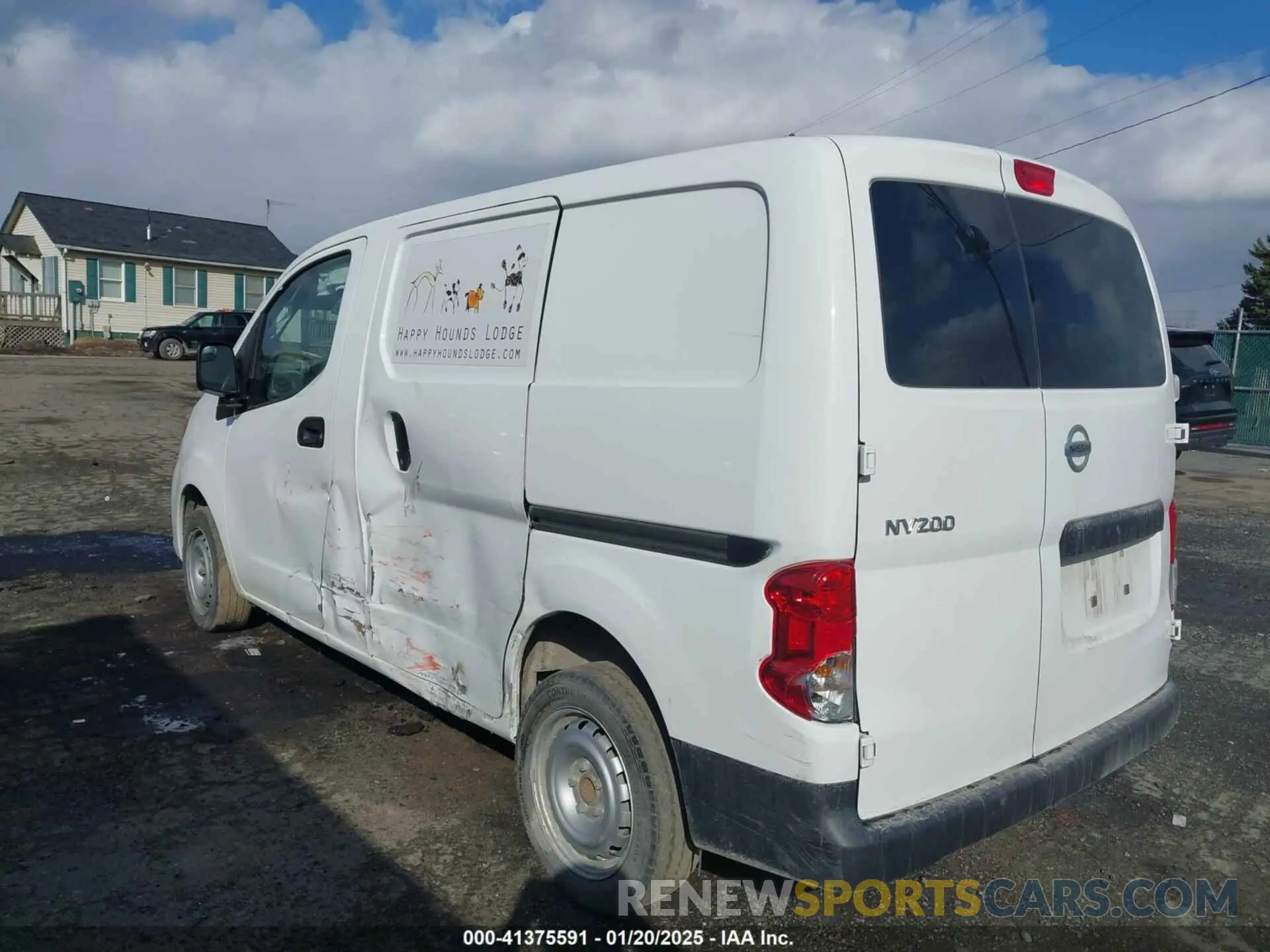 3 Photograph of a damaged car 3N6CM0KN4MK705700 NISSAN NV200  CARGO 2021