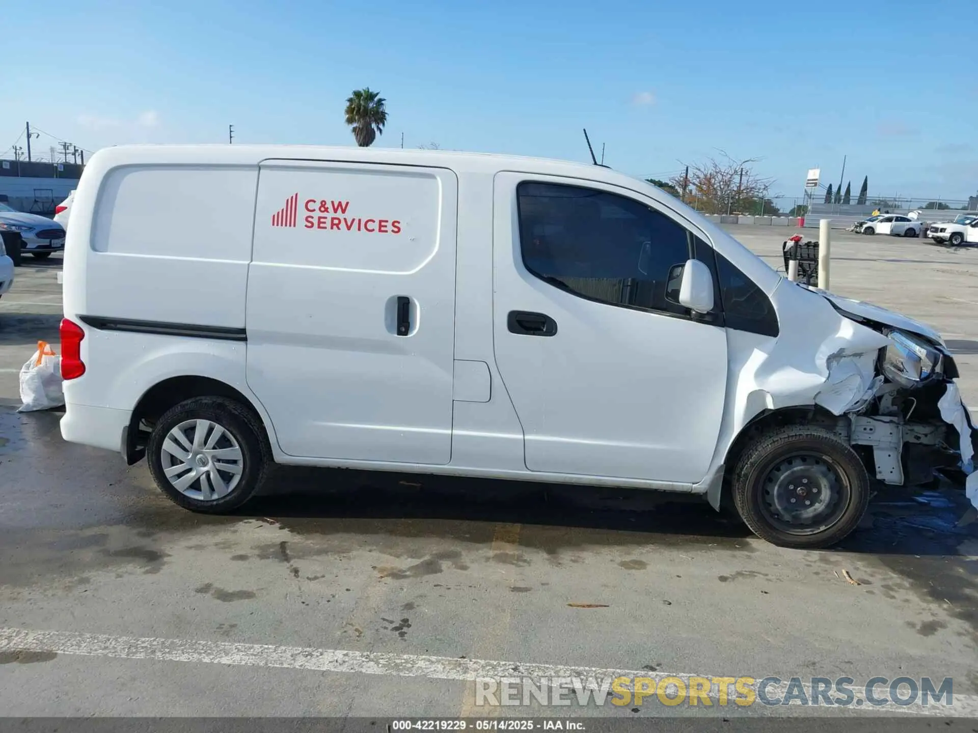 13 Photograph of a damaged car 3N6CM0KN4MK706538 NISSAN NV200  CARGO 2021
