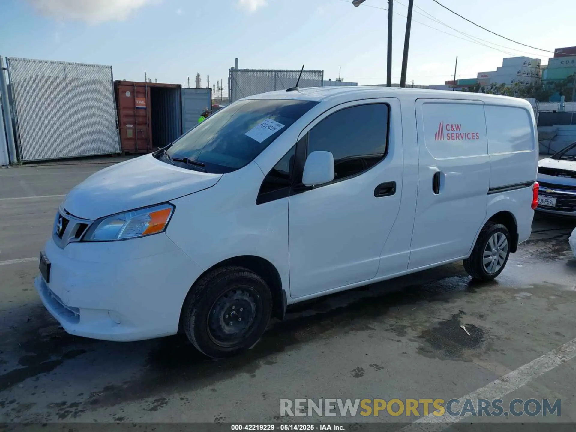 2 Photograph of a damaged car 3N6CM0KN4MK706538 NISSAN NV200  CARGO 2021