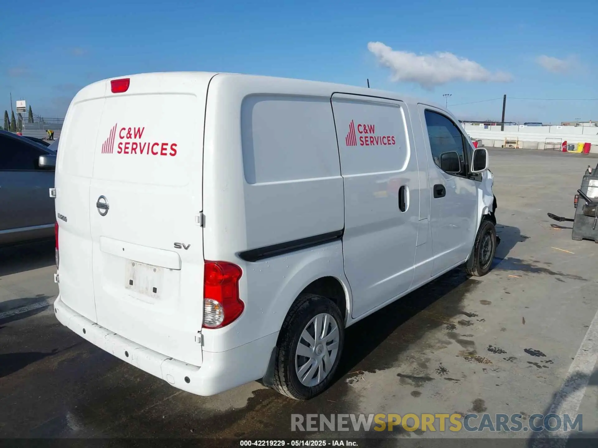 4 Photograph of a damaged car 3N6CM0KN4MK706538 NISSAN NV200  CARGO 2021