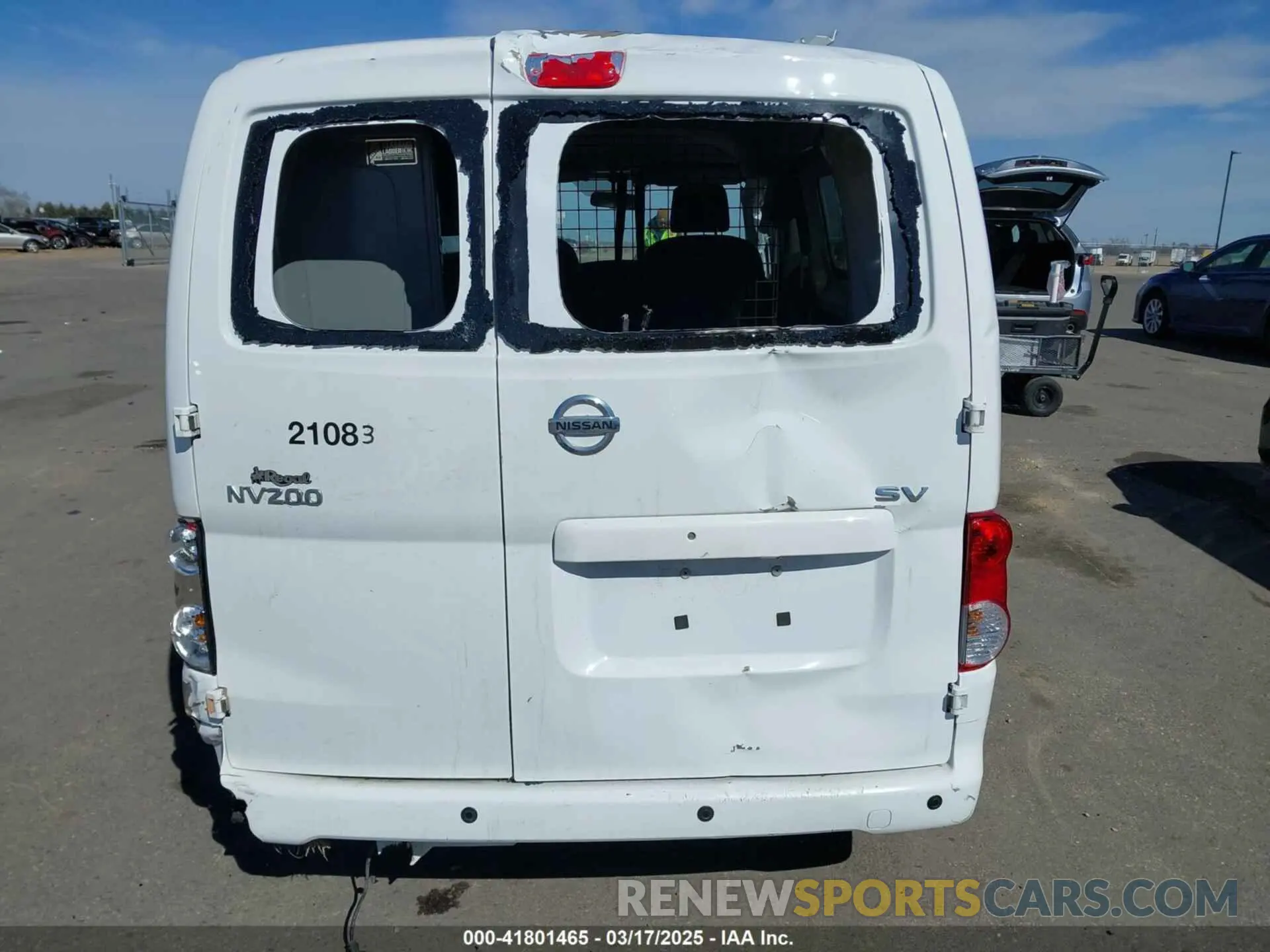 16 Photograph of a damaged car 3N6CM0KN5MK698224 NISSAN NV200  CARGO 2021
