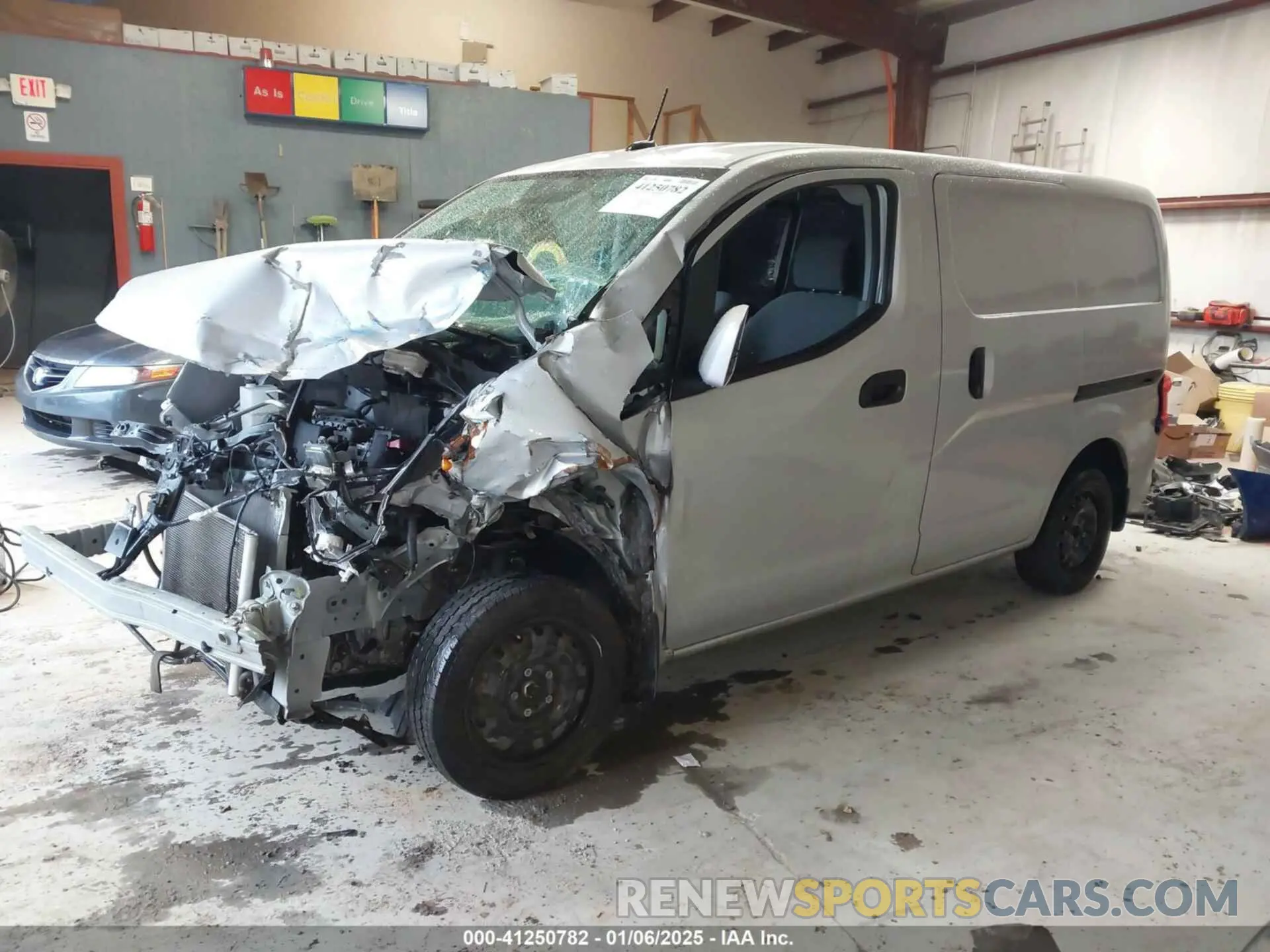 2 Photograph of a damaged car 3N6CM0KN6MK690911 NISSAN NV200  CARGO 2021