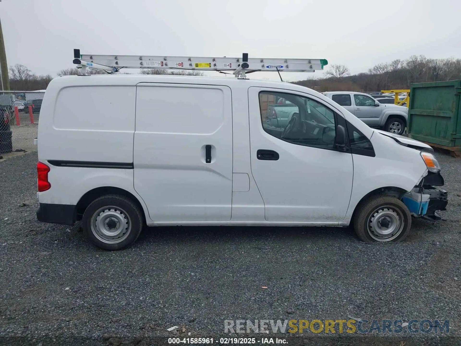 14 Photograph of a damaged car 3N6CM0KN6MK692142 NISSAN NV200  CARGO 2021
