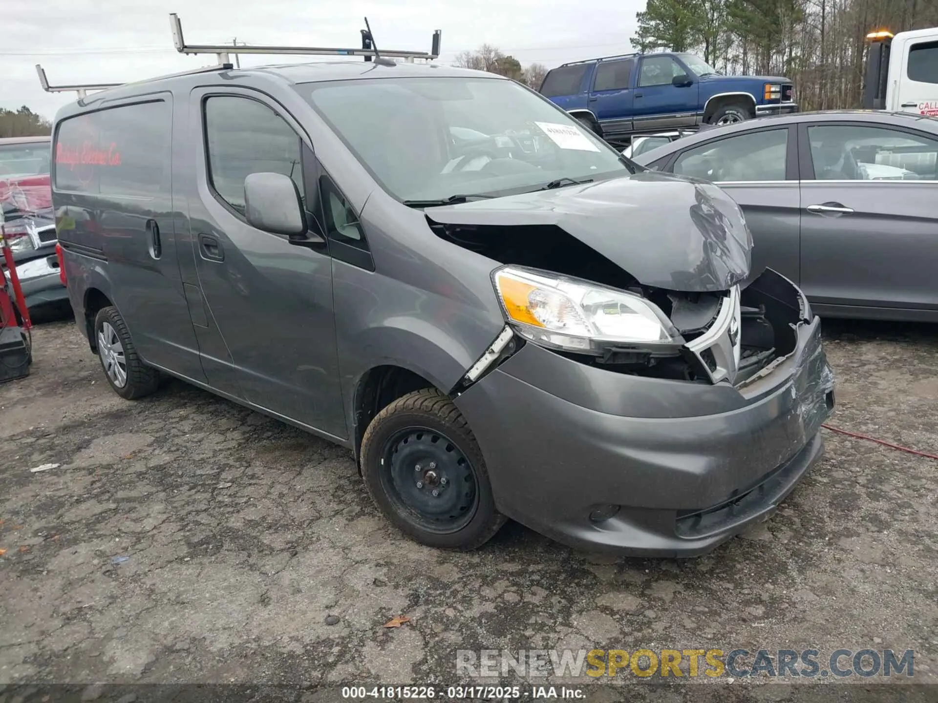 1 Photograph of a damaged car 3N6CM0KN6MK702216 NISSAN NV200  CARGO 2021