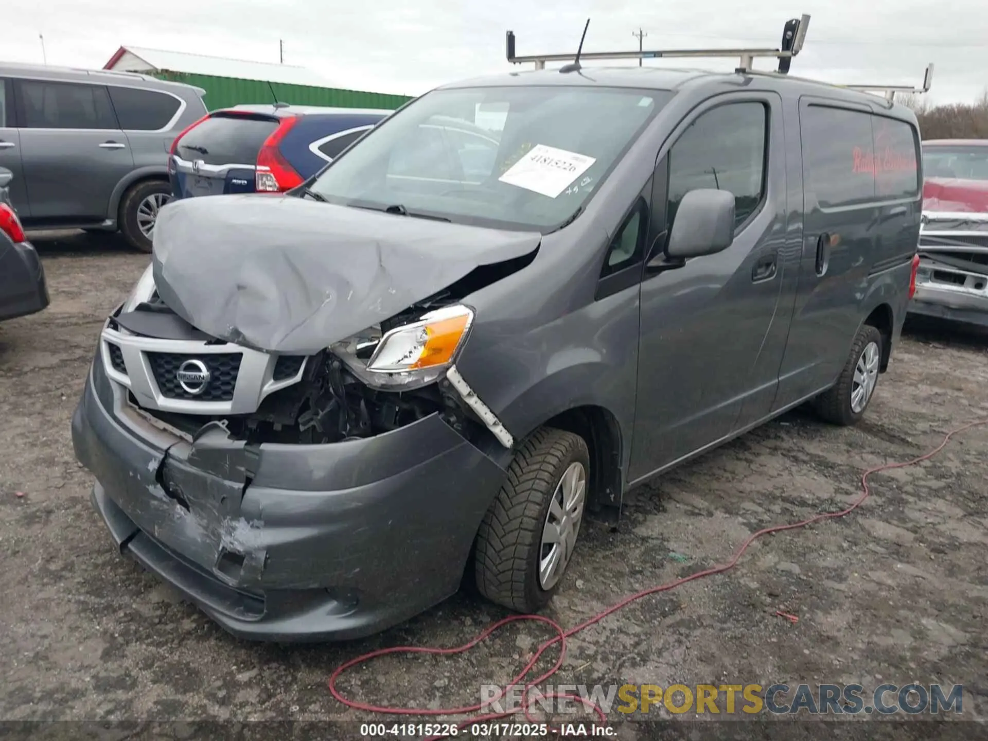 2 Photograph of a damaged car 3N6CM0KN6MK702216 NISSAN NV200  CARGO 2021