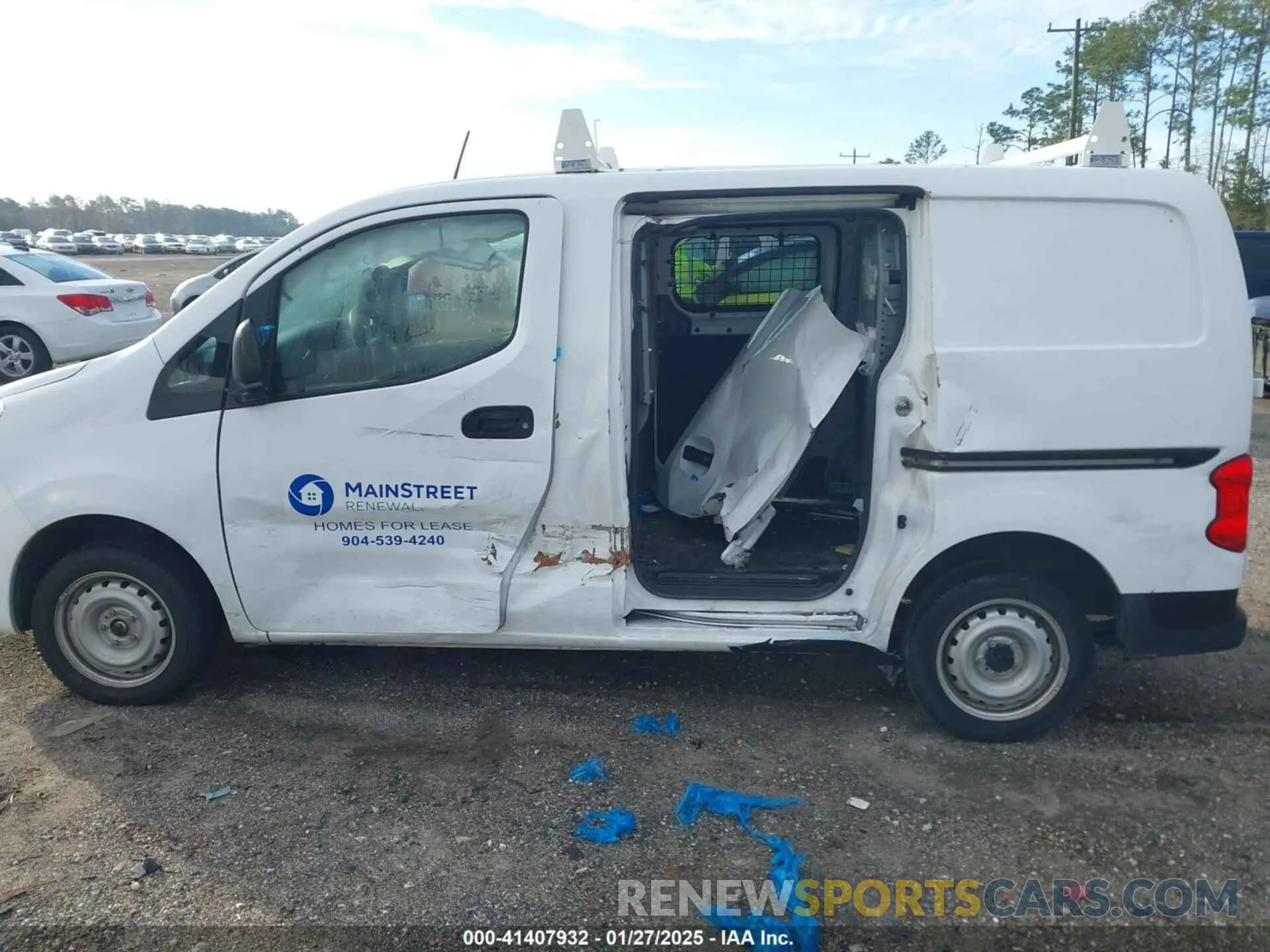 14 Photograph of a damaged car 3N6CM0KN6MK706475 NISSAN NV200  CARGO 2021