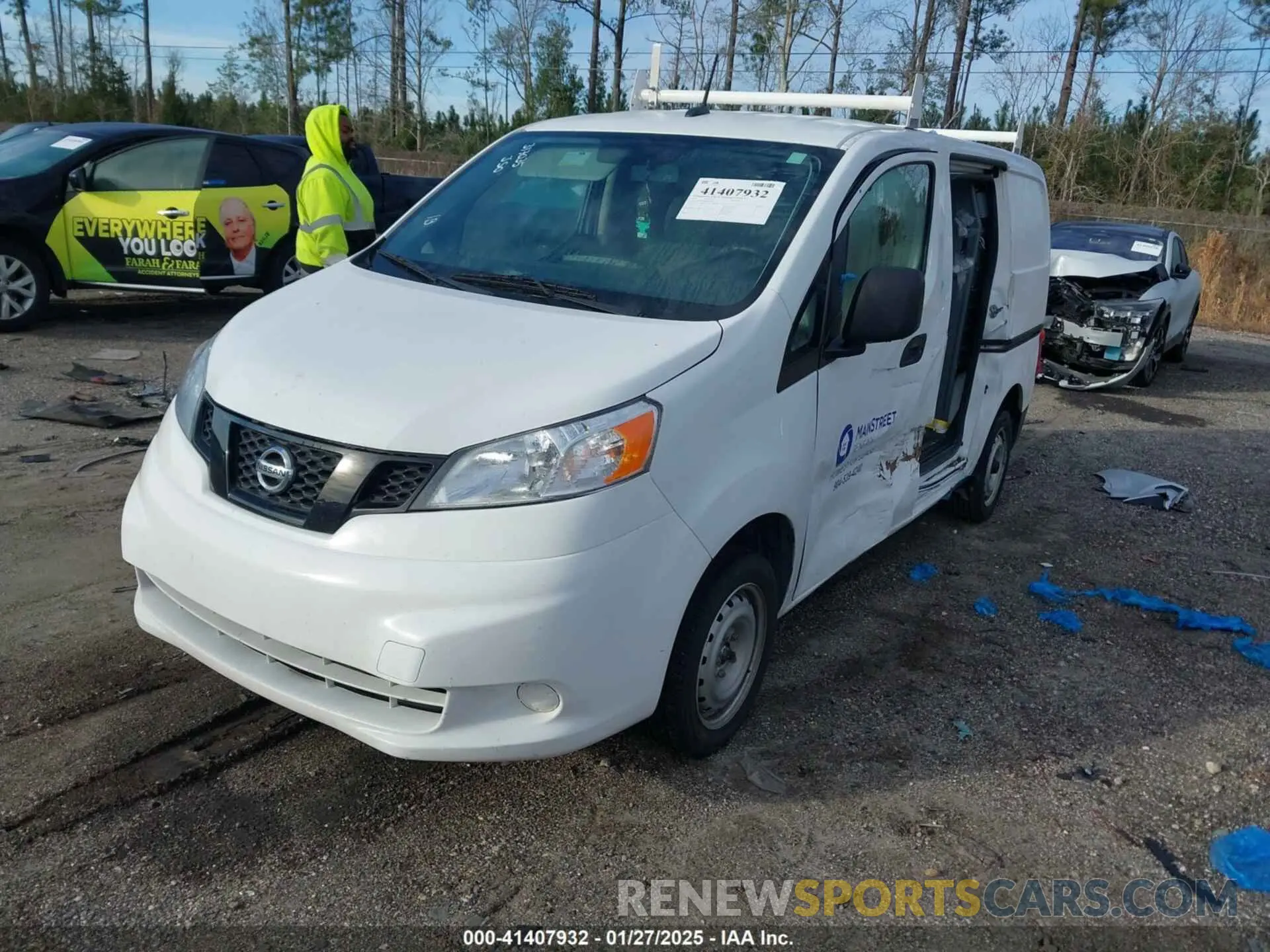 2 Photograph of a damaged car 3N6CM0KN6MK706475 NISSAN NV200  CARGO 2021