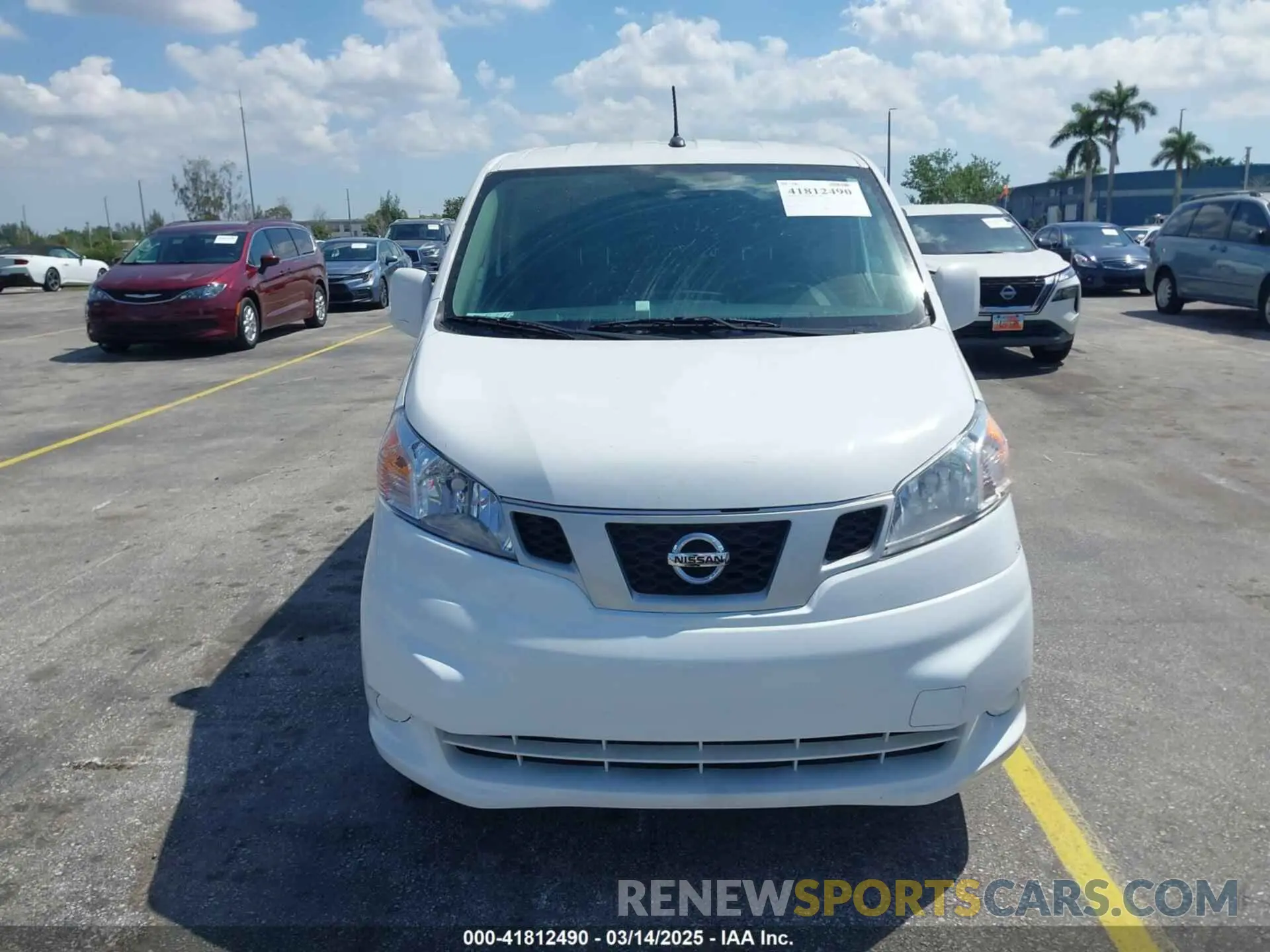 12 Photograph of a damaged car 3N6CM0KN7MK691520 NISSAN NV200  CARGO 2021