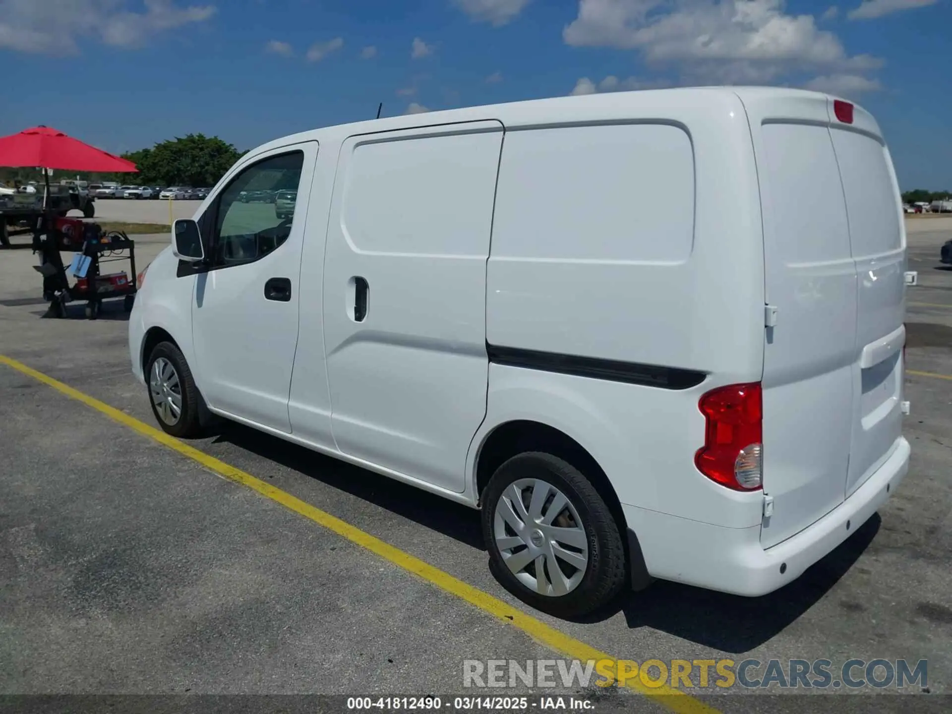 3 Photograph of a damaged car 3N6CM0KN7MK691520 NISSAN NV200  CARGO 2021