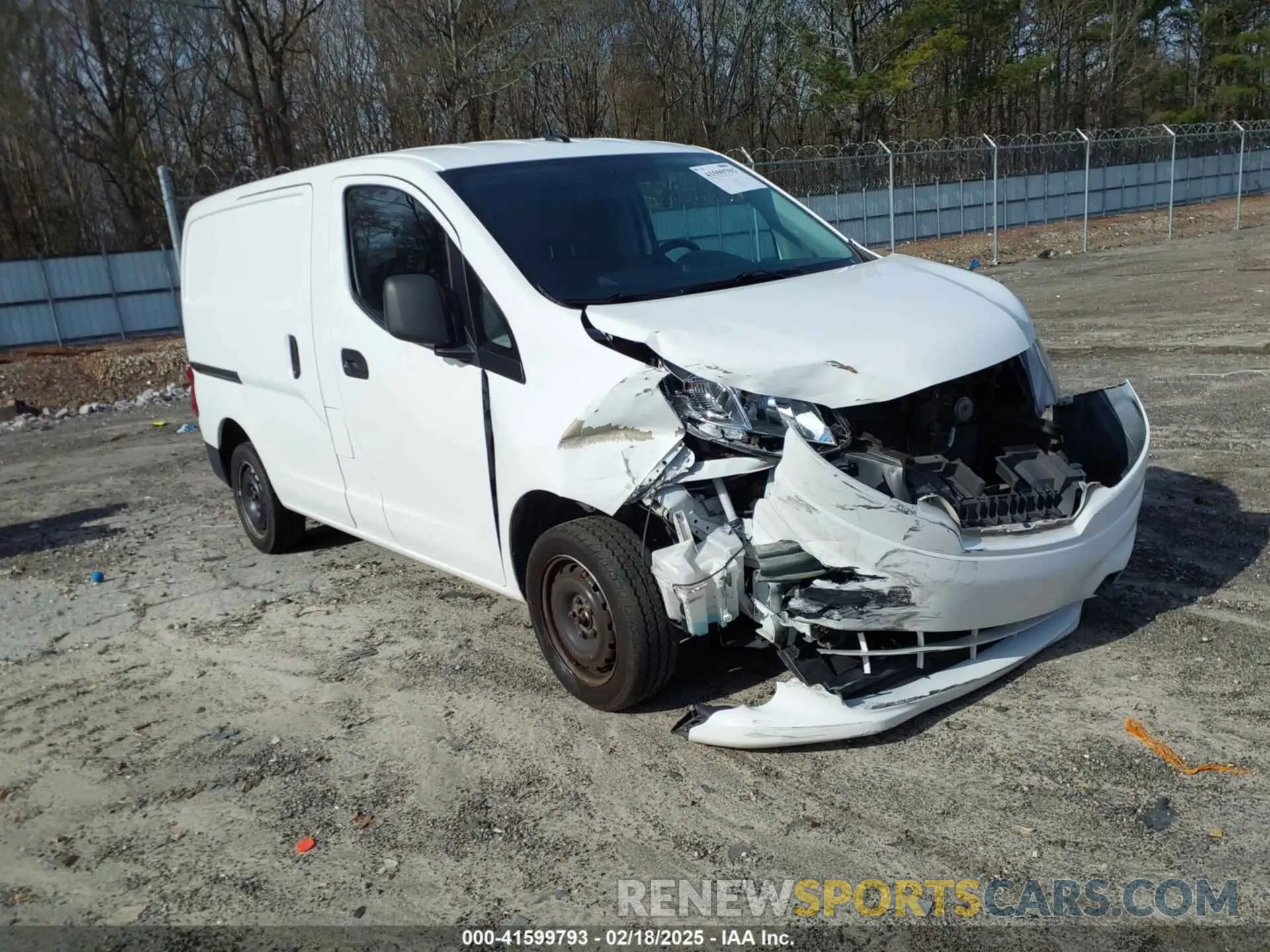 1 Photograph of a damaged car 3N6CM0KN7MK706033 NISSAN NV200  CARGO 2021