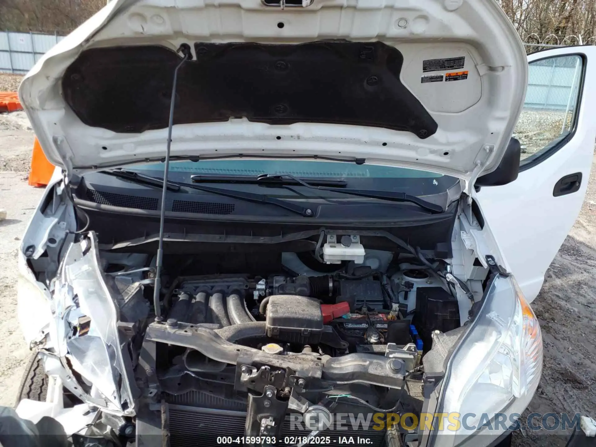 10 Photograph of a damaged car 3N6CM0KN7MK706033 NISSAN NV200  CARGO 2021