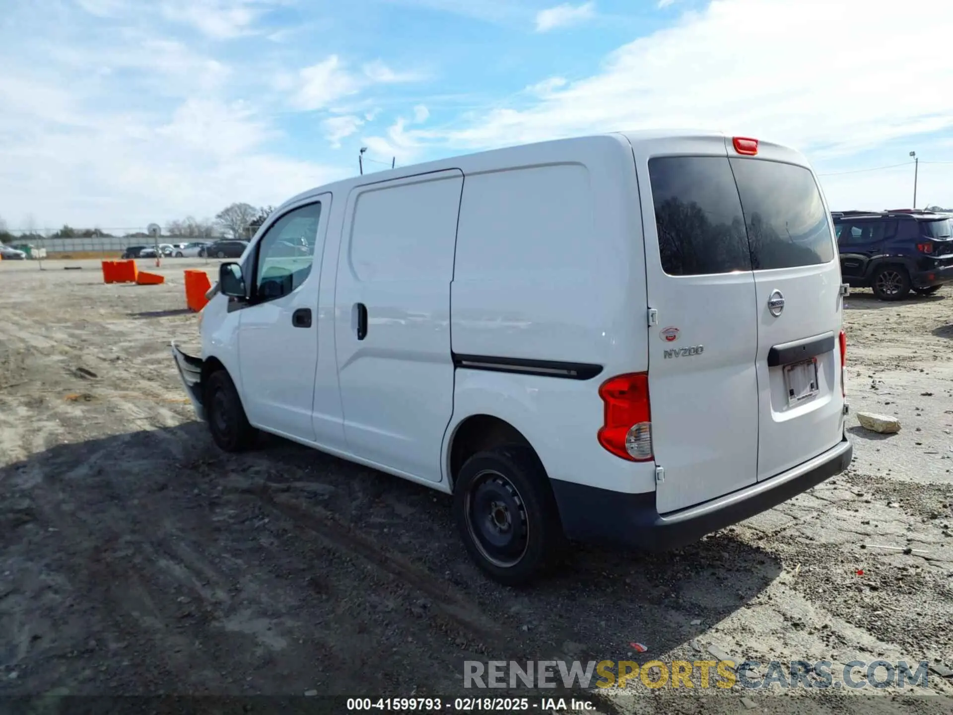 3 Photograph of a damaged car 3N6CM0KN7MK706033 NISSAN NV200  CARGO 2021