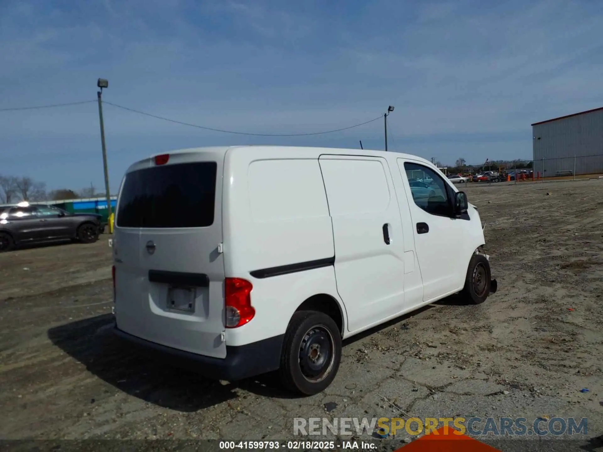 4 Photograph of a damaged car 3N6CM0KN7MK706033 NISSAN NV200  CARGO 2021