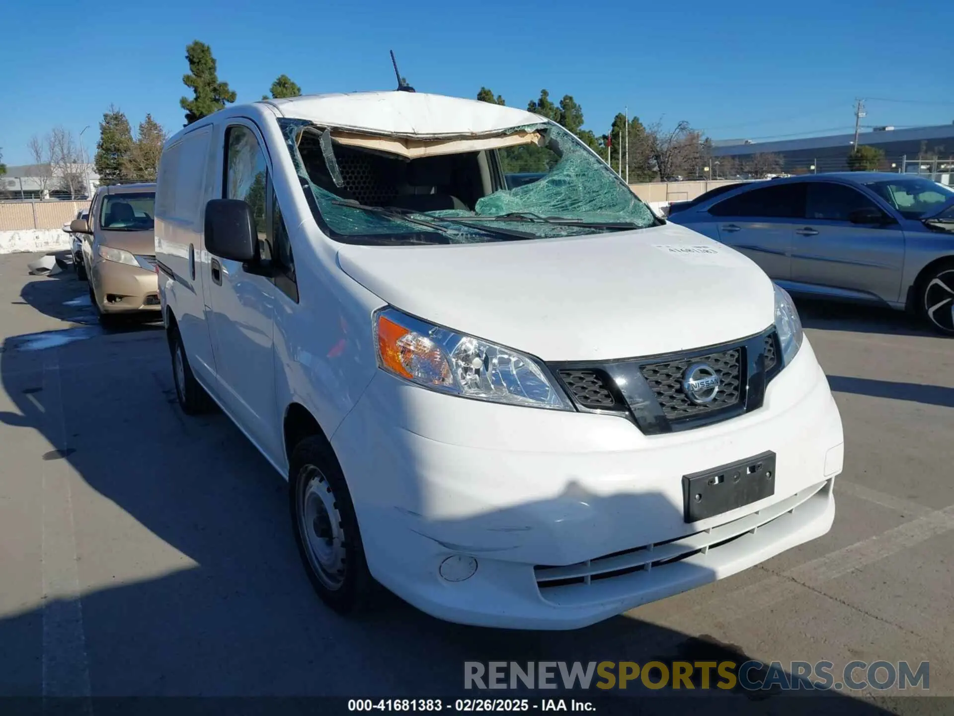1 Photograph of a damaged car 3N6CM0KN8MK690151 NISSAN NV200  CARGO 2021