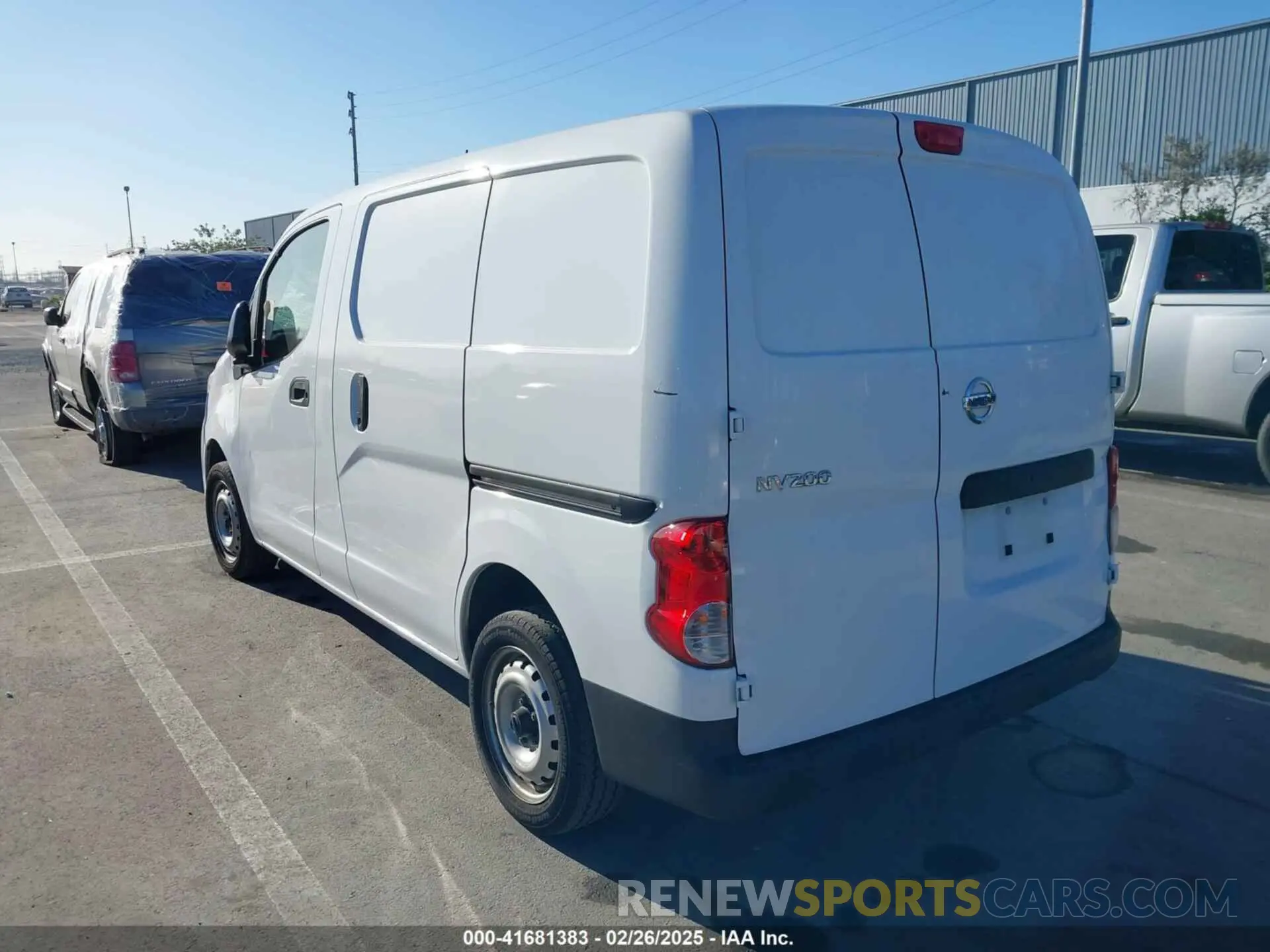 3 Photograph of a damaged car 3N6CM0KN8MK690151 NISSAN NV200  CARGO 2021