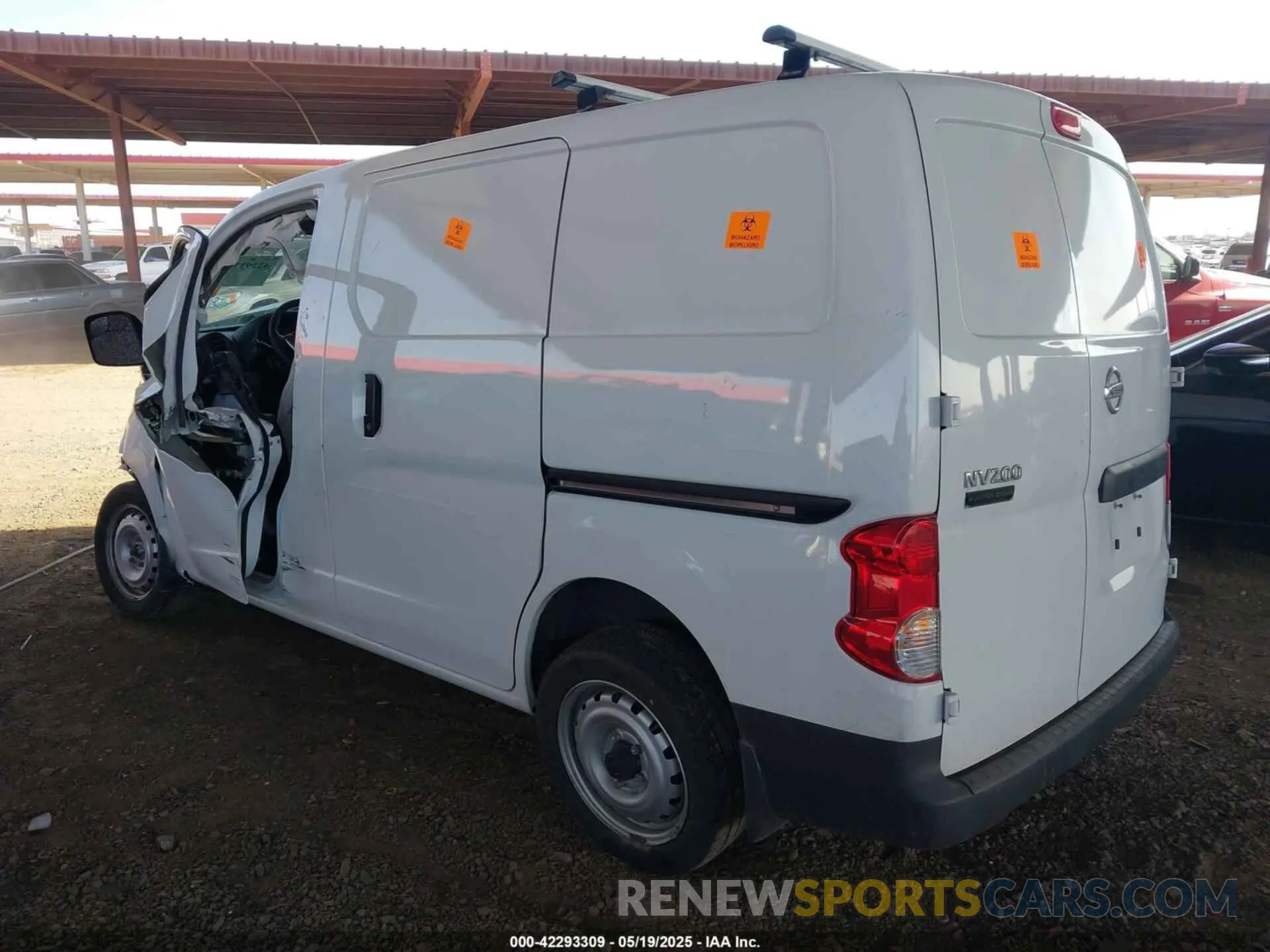 3 Photograph of a damaged car 3N6CM0KN8MK699951 NISSAN NV200  CARGO 2021