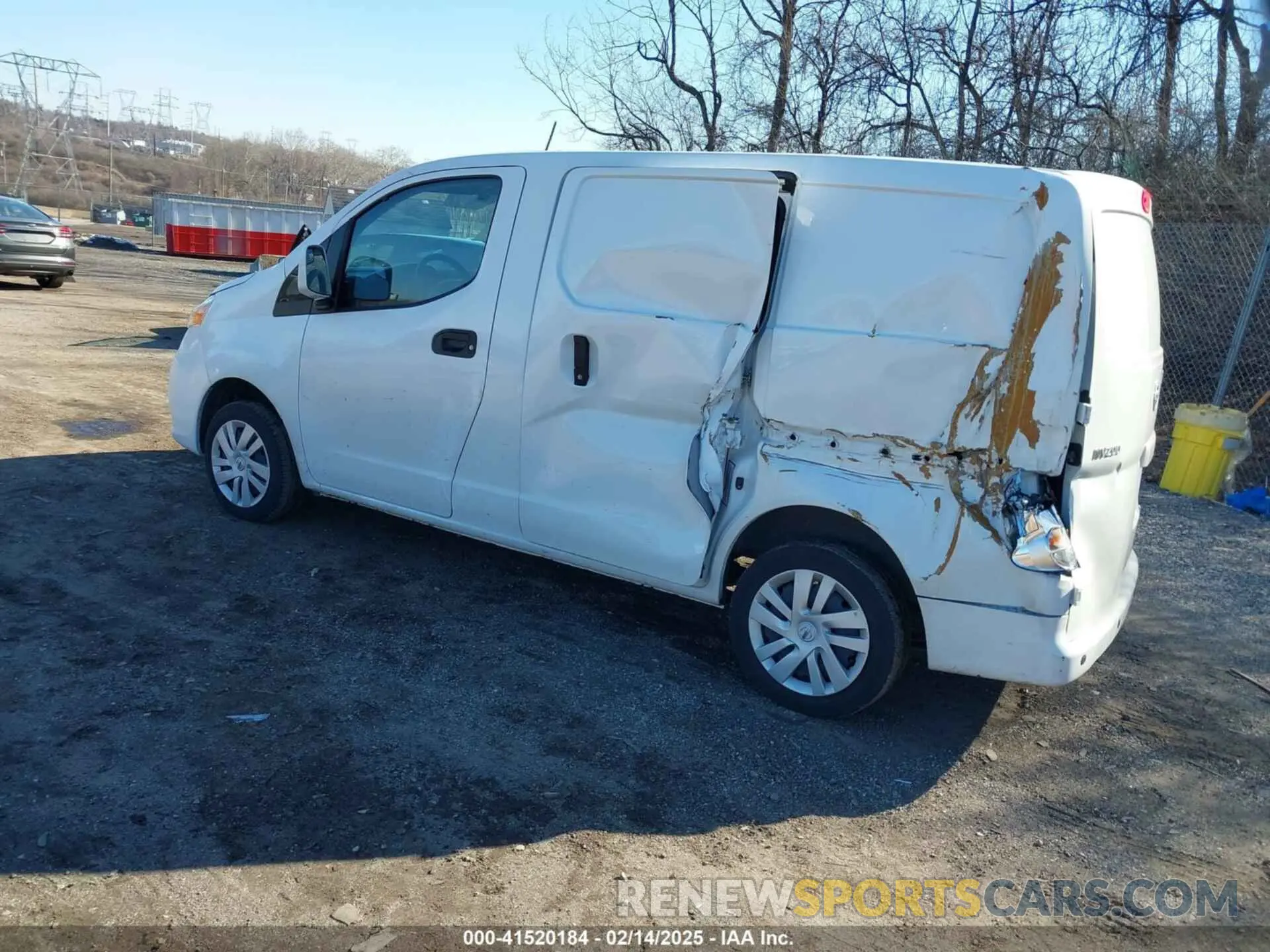 3 Photograph of a damaged car 3N6CM0KN8MK702816 NISSAN NV200  CARGO 2021