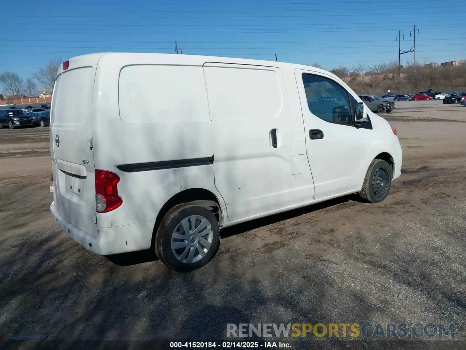 4 Photograph of a damaged car 3N6CM0KN8MK702816 NISSAN NV200  CARGO 2021