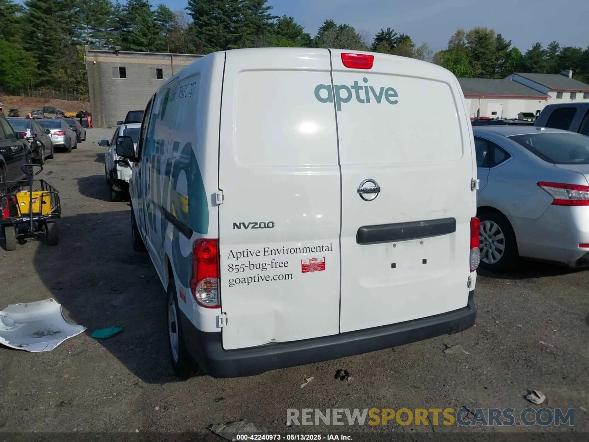 16 Photograph of a damaged car 3N6CM0KN9MK696704 NISSAN NV200  CARGO 2021