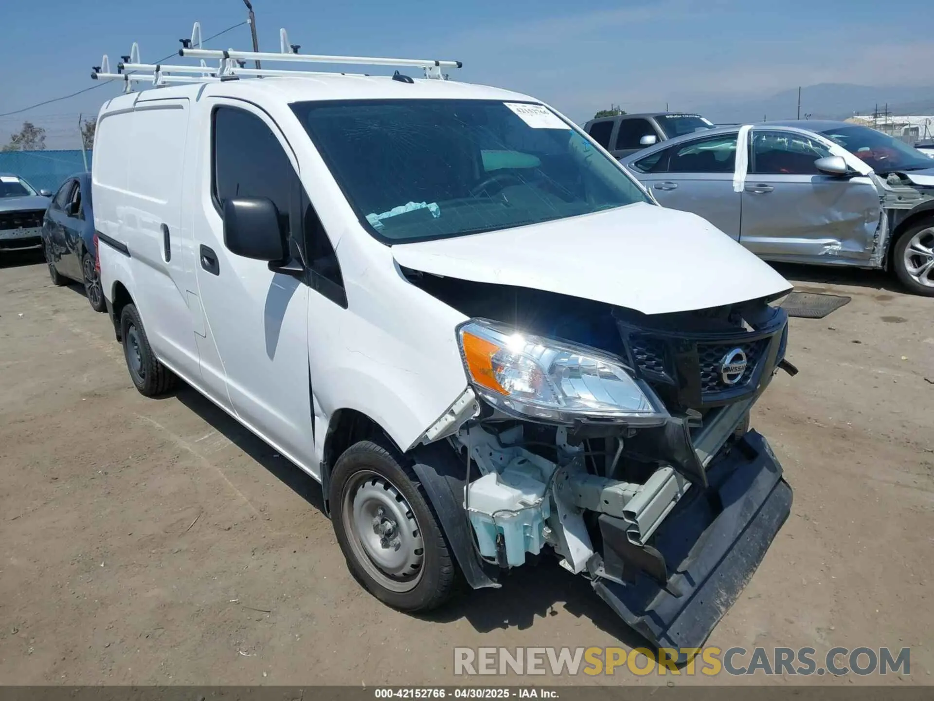 1 Photograph of a damaged car 3N6CM0KN9MK700573 NISSAN NV200  CARGO 2021