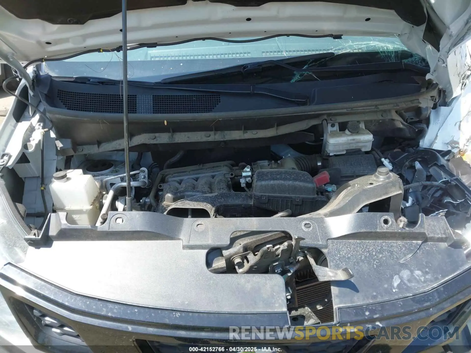 10 Photograph of a damaged car 3N6CM0KN9MK700573 NISSAN NV200  CARGO 2021