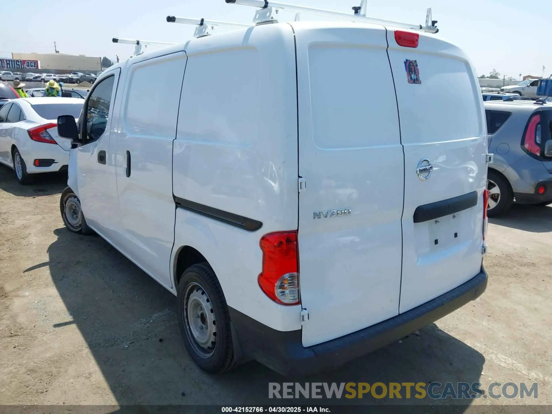 3 Photograph of a damaged car 3N6CM0KN9MK700573 NISSAN NV200  CARGO 2021