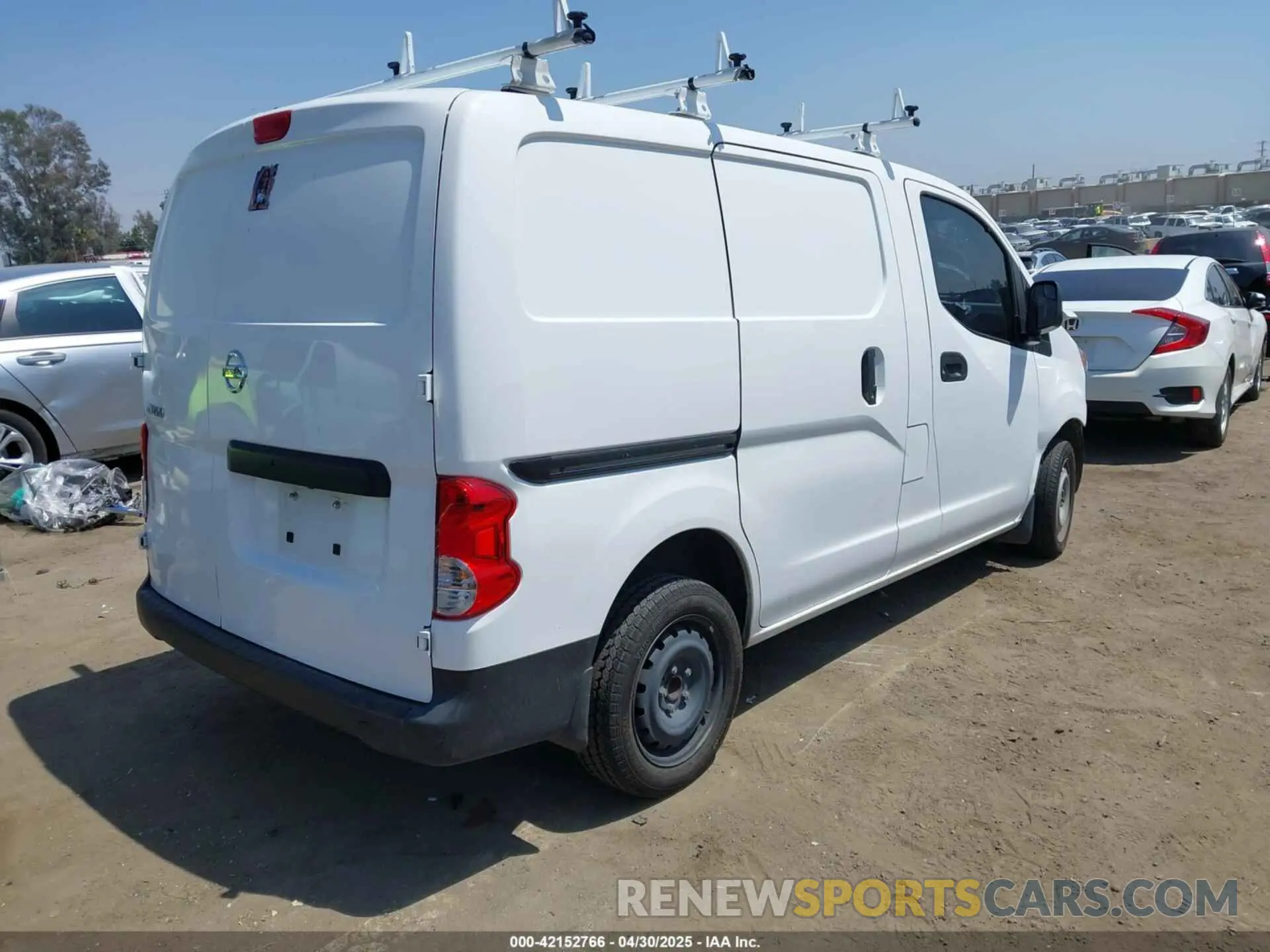 4 Photograph of a damaged car 3N6CM0KN9MK700573 NISSAN NV200  CARGO 2021