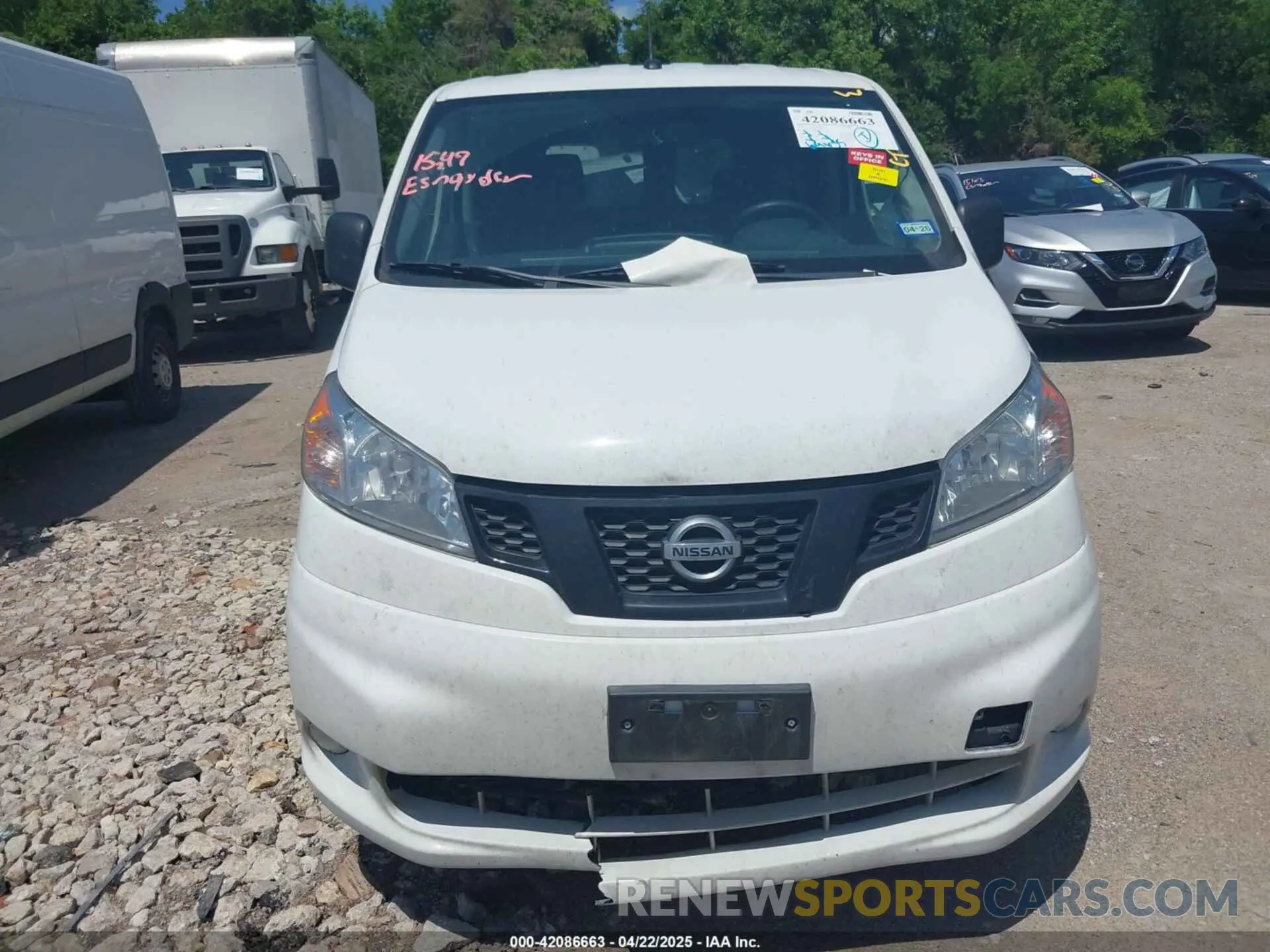 12 Photograph of a damaged car 3N6CM0KN9MK701951 NISSAN NV200  CARGO 2021
