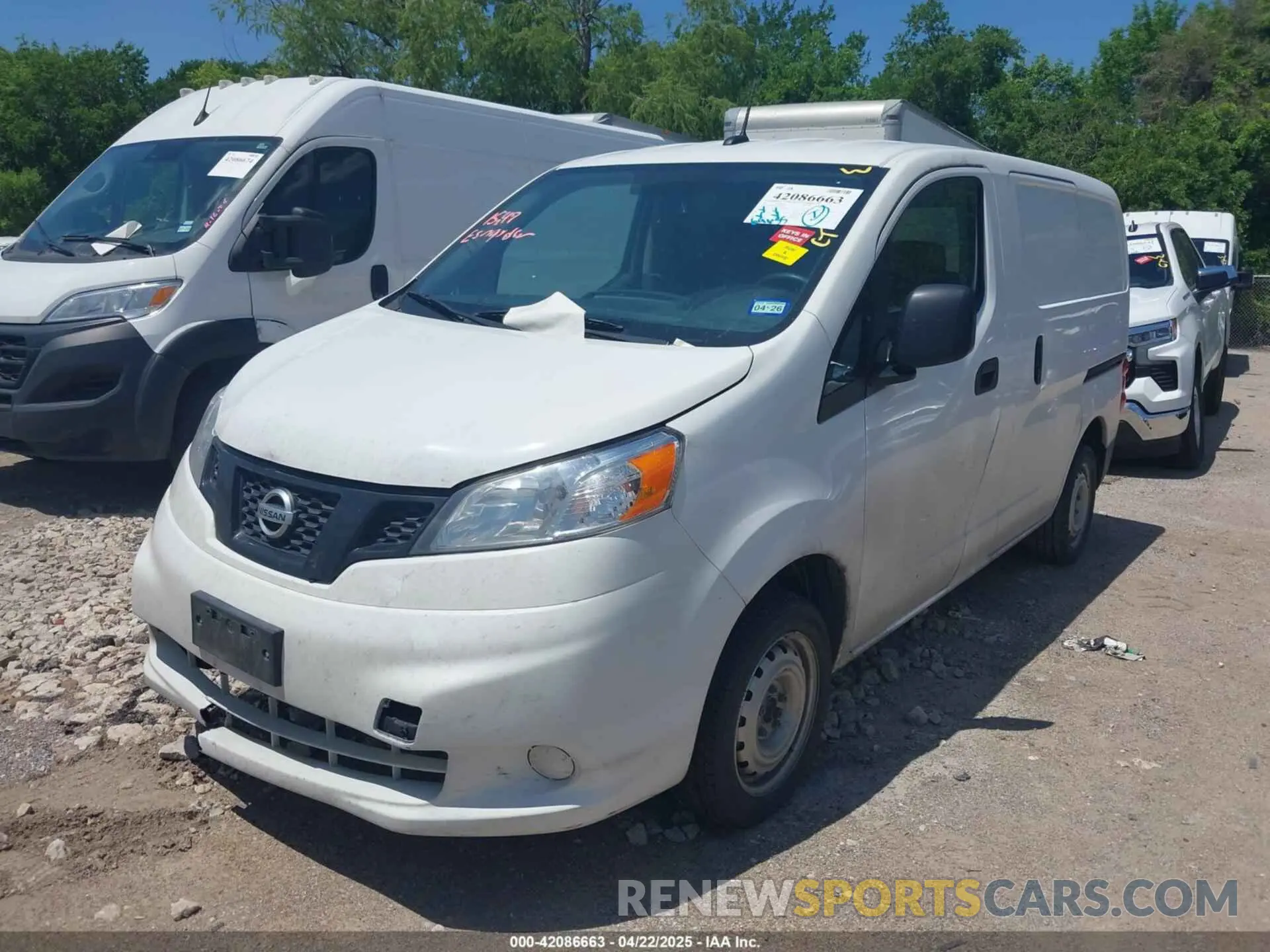 2 Photograph of a damaged car 3N6CM0KN9MK701951 NISSAN NV200  CARGO 2021