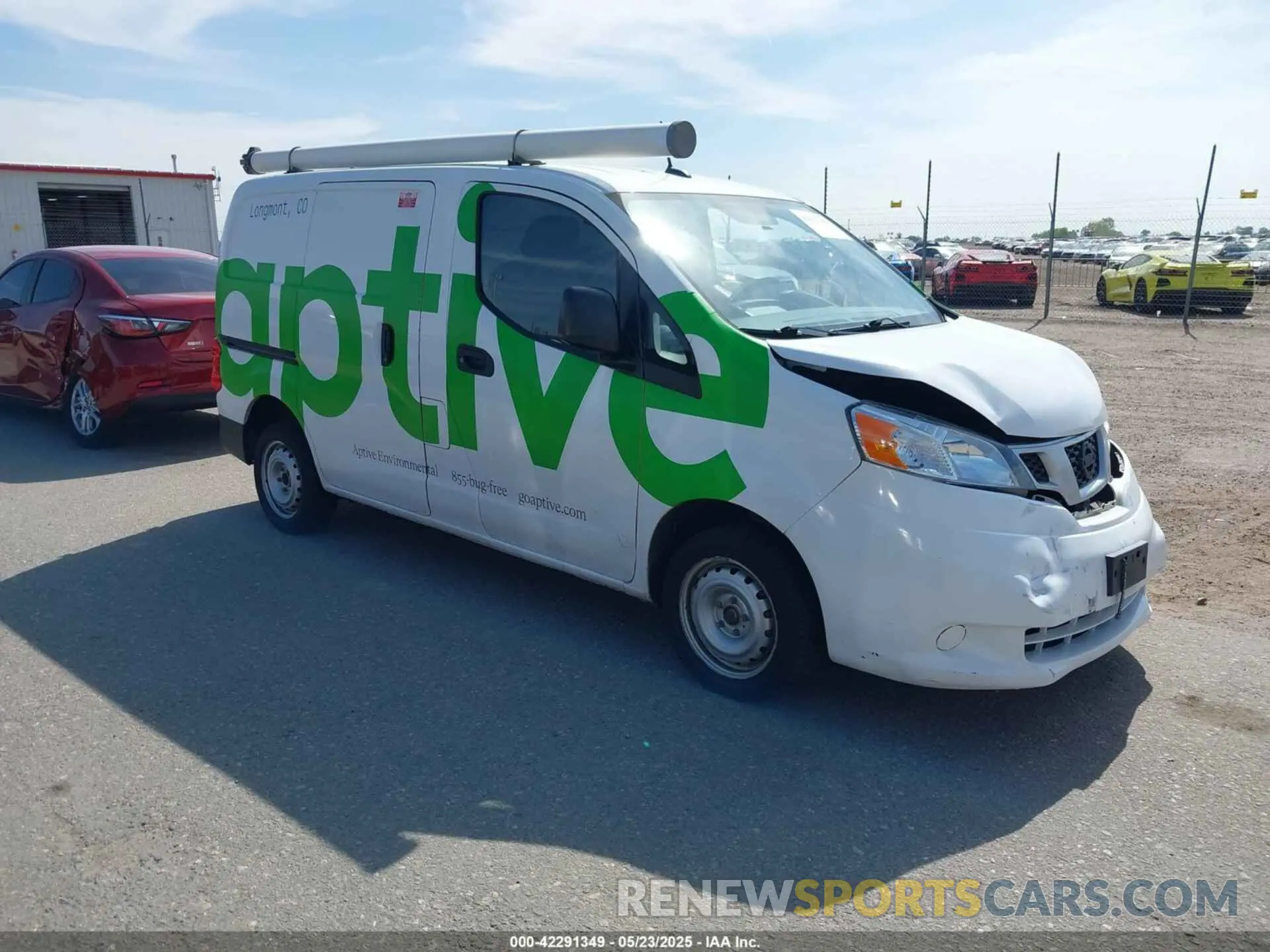 1 Photograph of a damaged car 3N6CM0KN9MK703084 NISSAN NV200  CARGO 2021