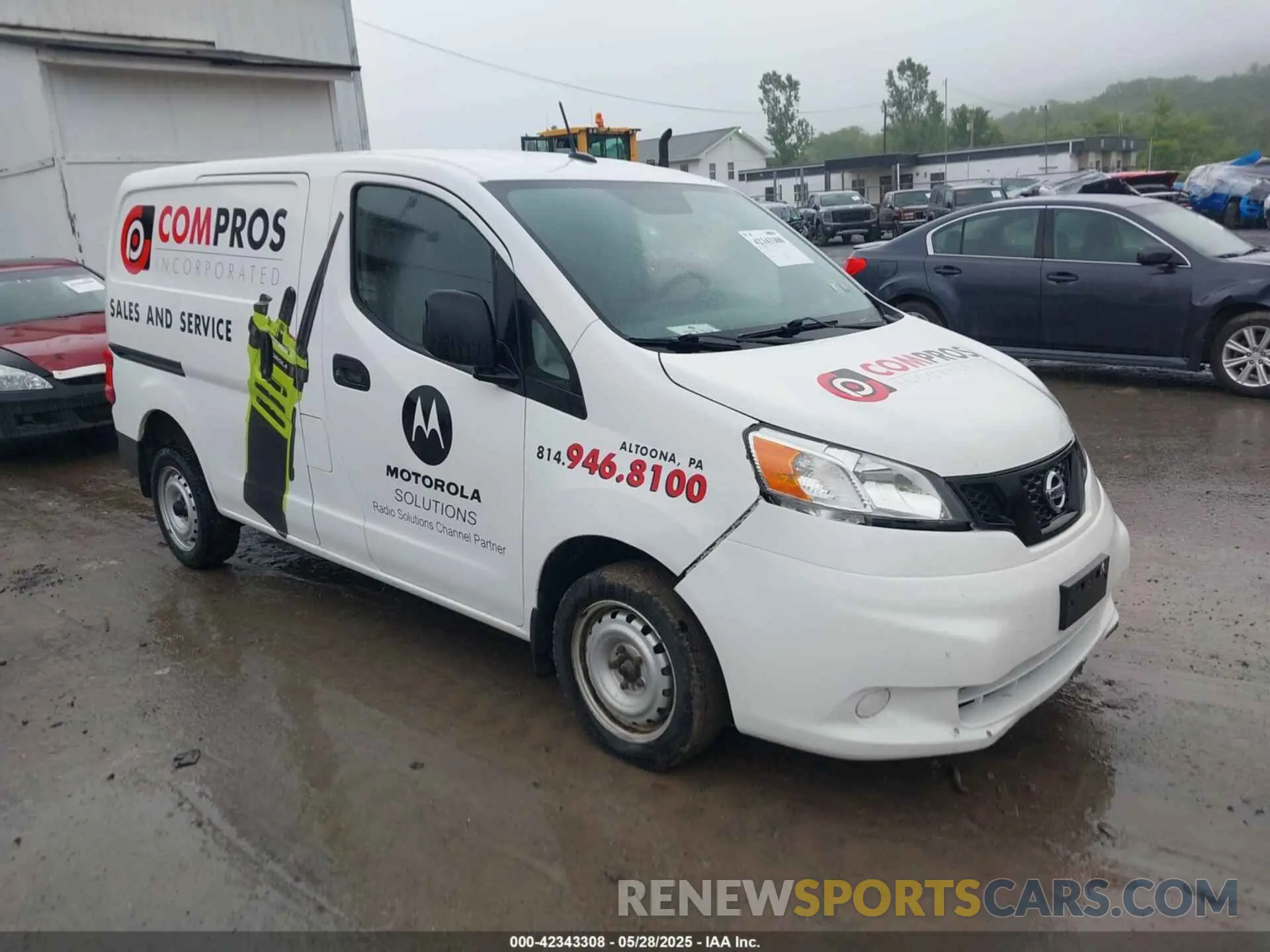 1 Photograph of a damaged car 3N6CM0KNXMK690197 NISSAN NV200  CARGO 2021