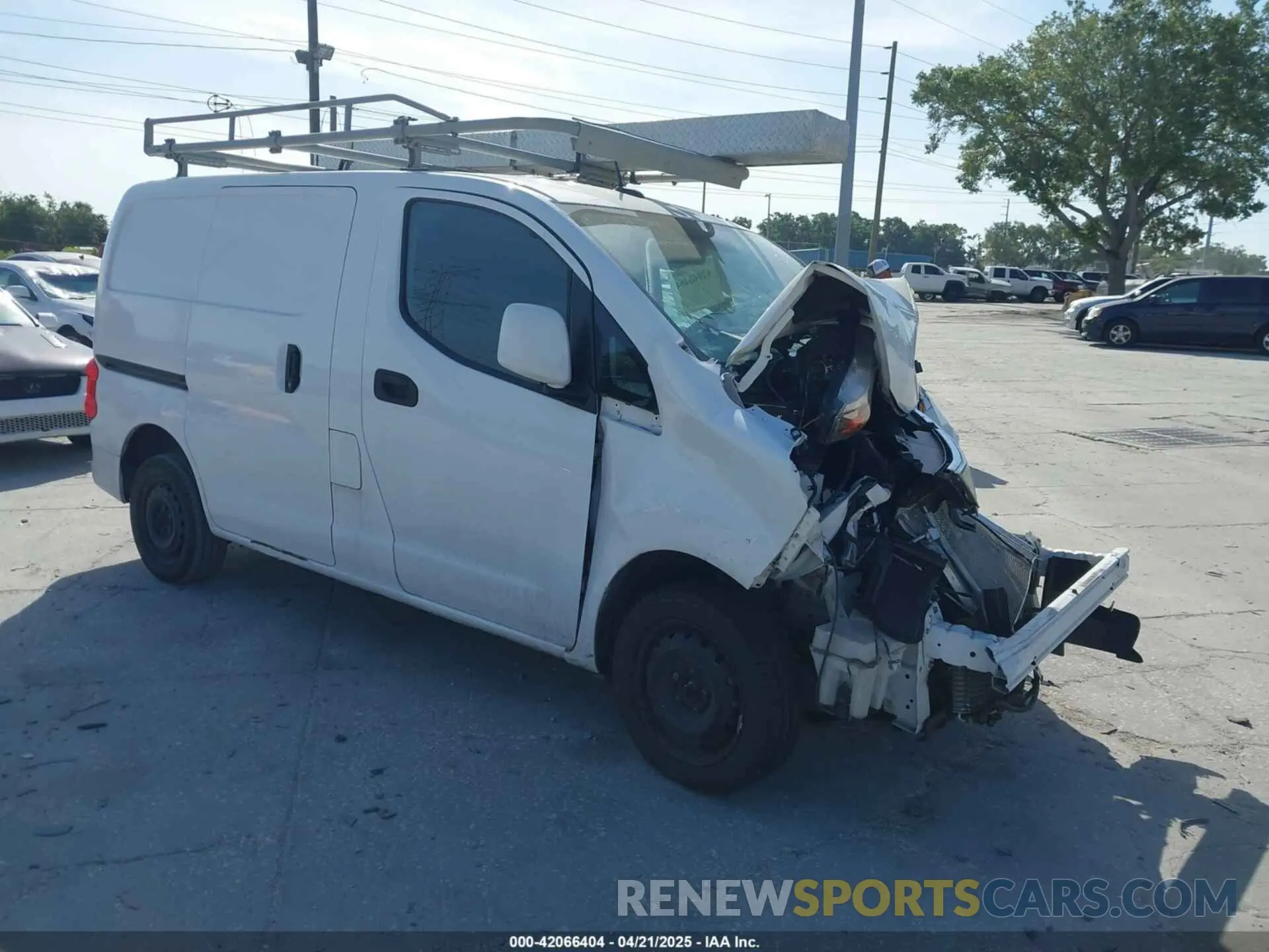 1 Photograph of a damaged car 3N6CM0KNXMK705328 NISSAN NV200  CARGO 2021