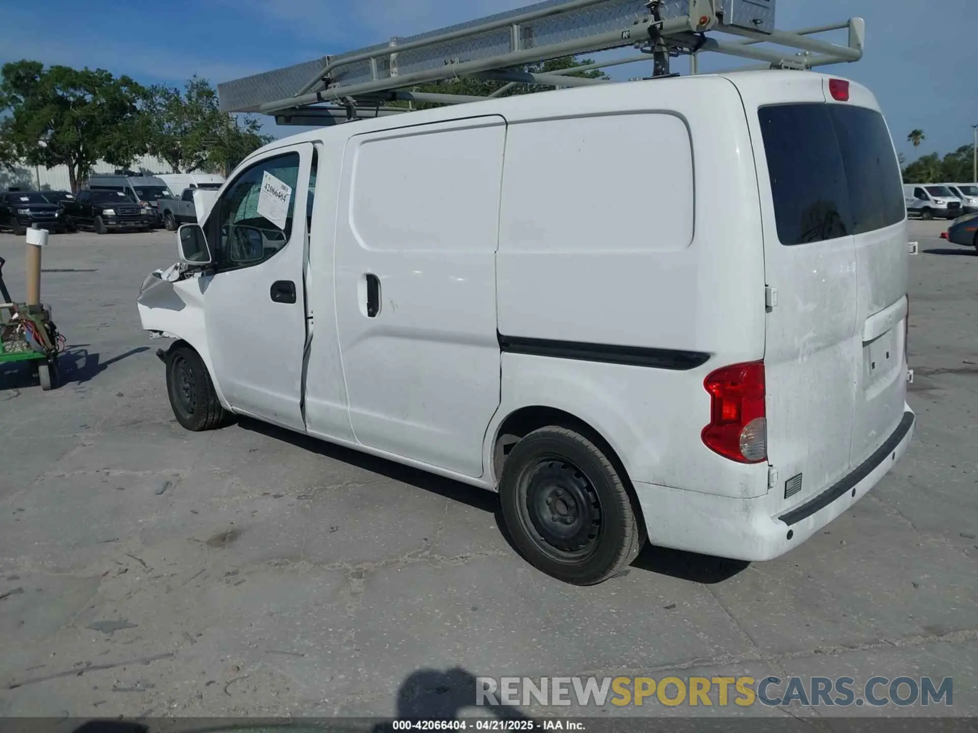 3 Photograph of a damaged car 3N6CM0KNXMK705328 NISSAN NV200  CARGO 2021