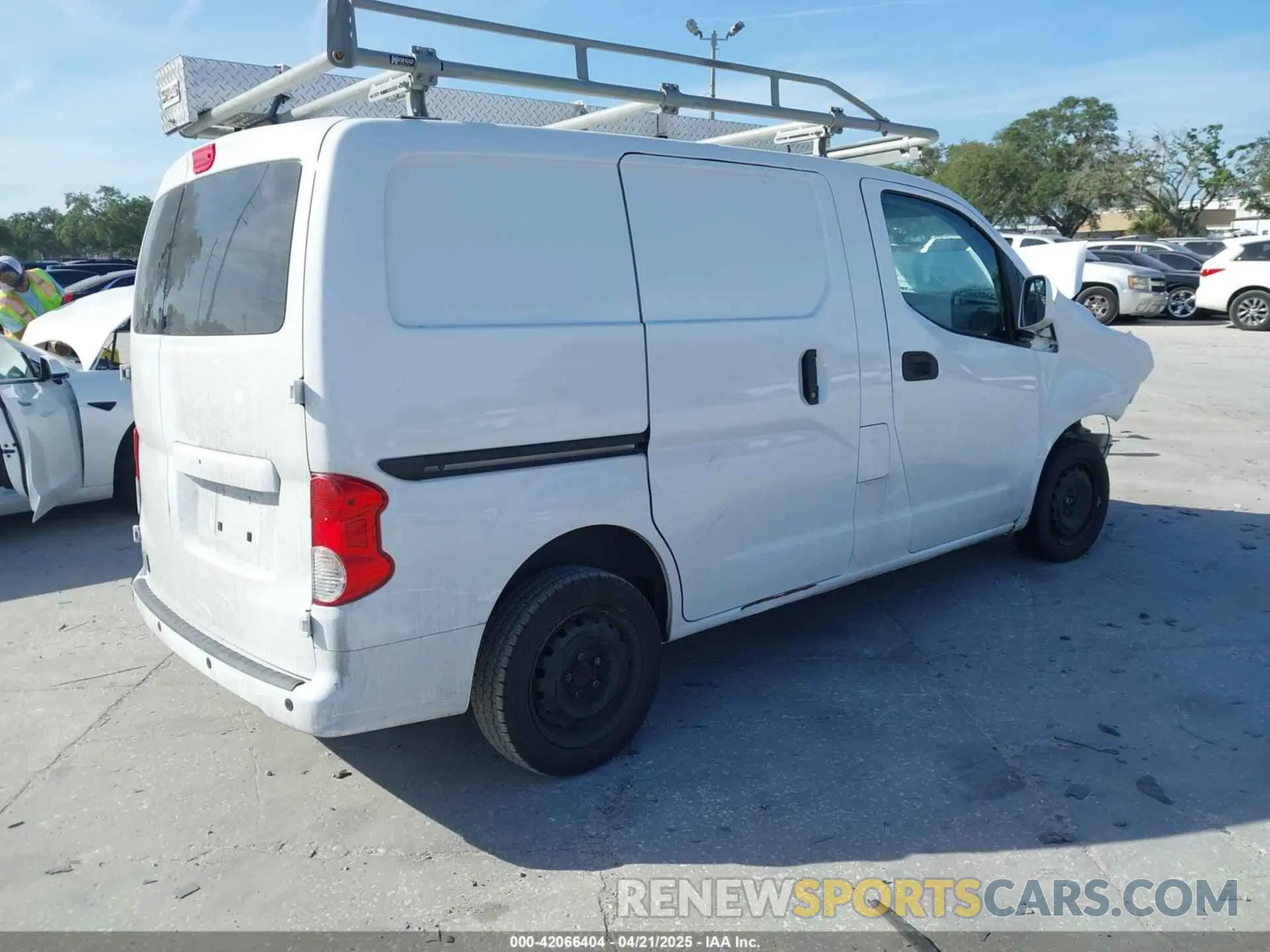4 Photograph of a damaged car 3N6CM0KNXMK705328 NISSAN NV200  CARGO 2021