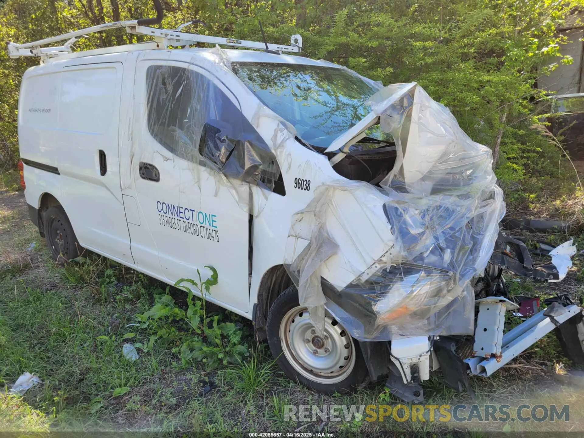 1 Photograph of a damaged car 3N6CM0KN0LK696038 NISSAN NV200 COMPACT CARGO 2020