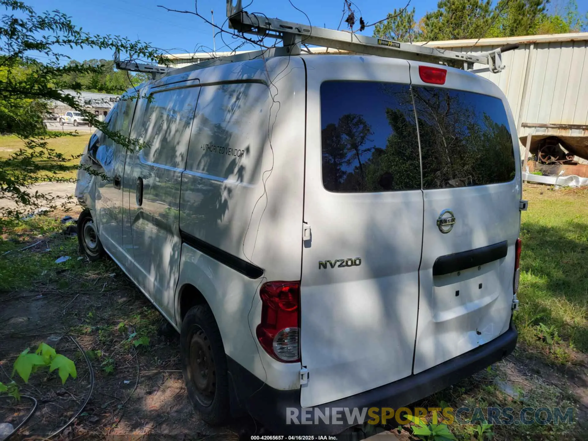 3 Photograph of a damaged car 3N6CM0KN0LK696038 NISSAN NV200 COMPACT CARGO 2020