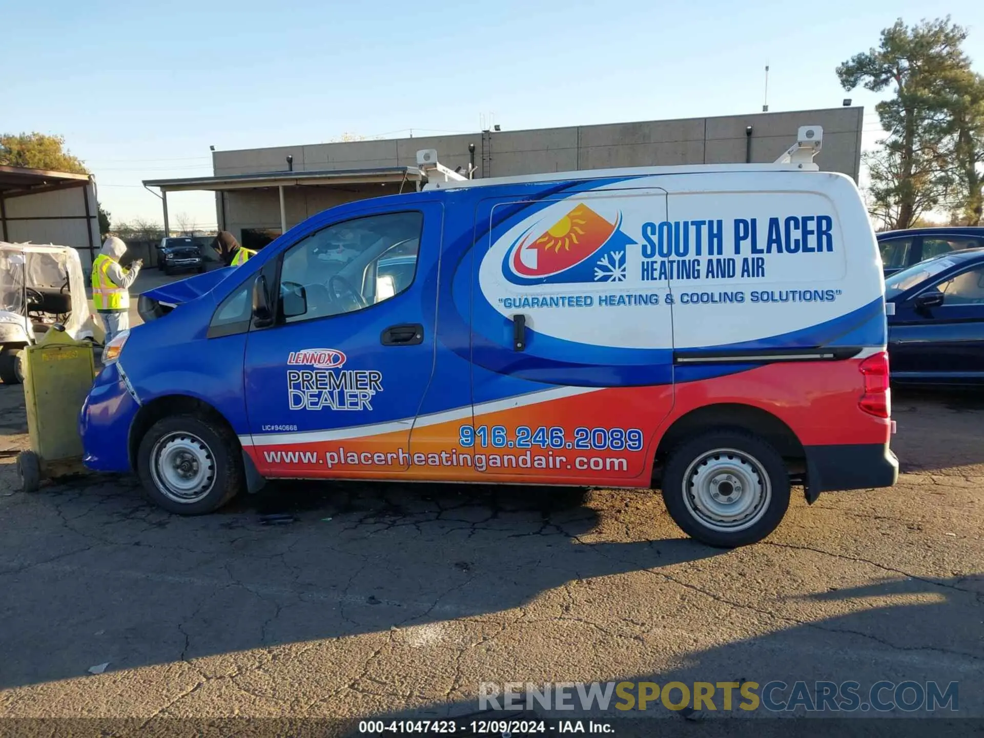 15 Photograph of a damaged car 3N6CM0KN4LK696673 NISSAN NV200 COMPACT CARGO 2020