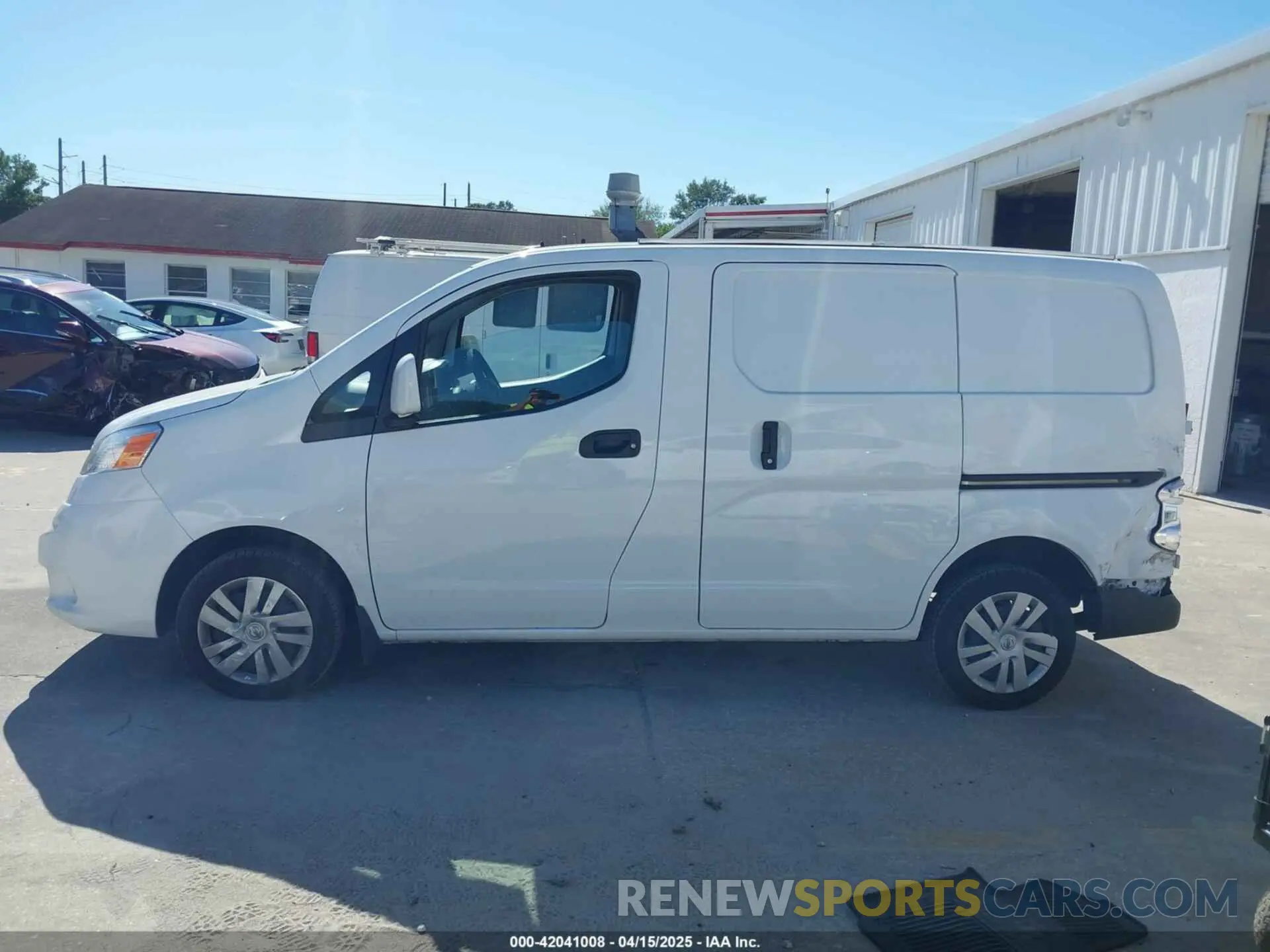14 Photograph of a damaged car 3N6CM0KN5LK706160 NISSAN NV200 COMPACT CARGO 2020