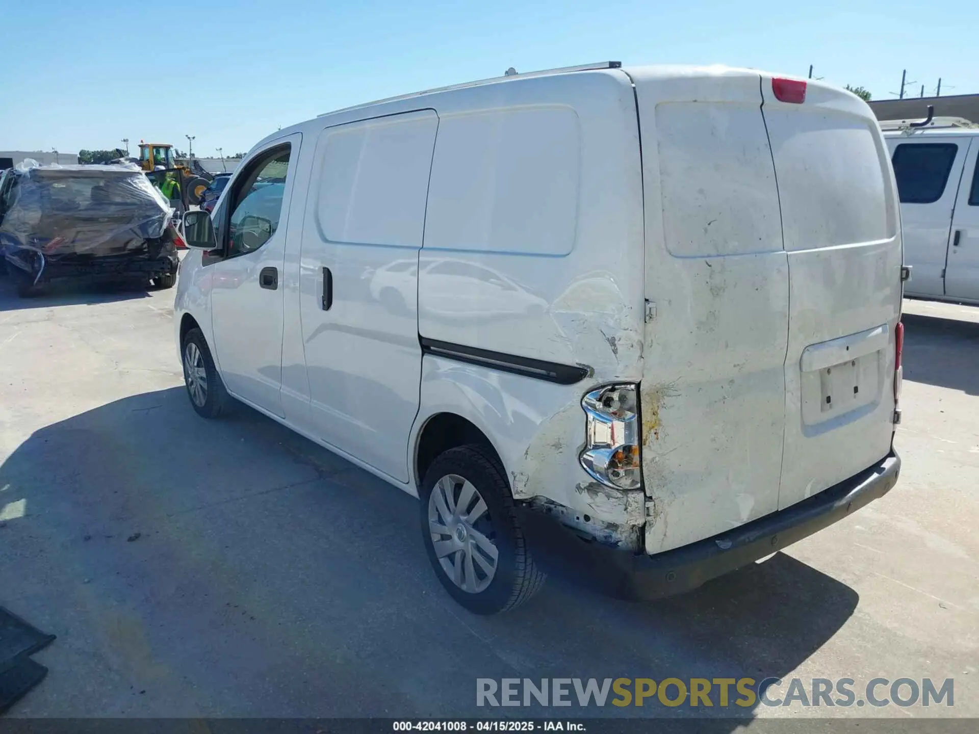 3 Photograph of a damaged car 3N6CM0KN5LK706160 NISSAN NV200 COMPACT CARGO 2020