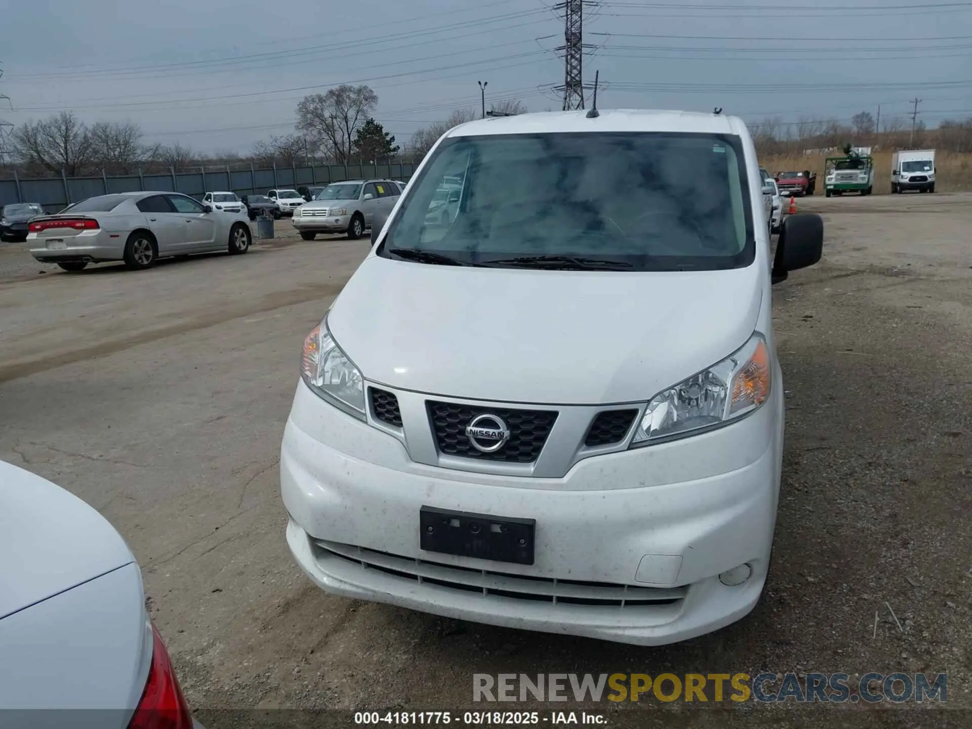 12 Photograph of a damaged car 3N6CM0KNXLK690490 NISSAN NV200 COMPACT CARGO 2020