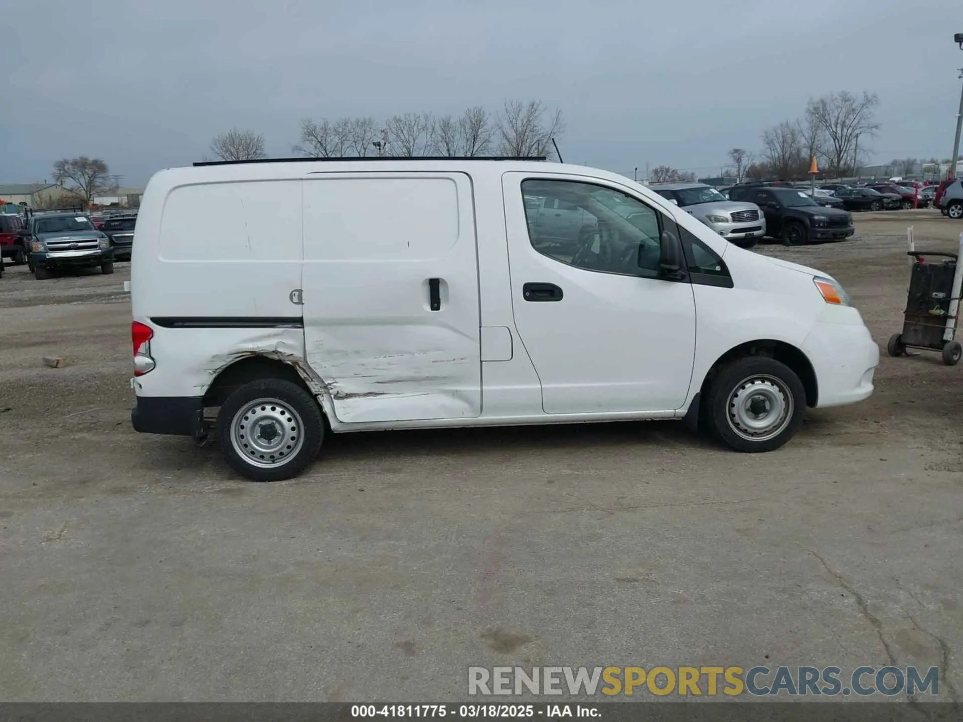 13 Photograph of a damaged car 3N6CM0KNXLK690490 NISSAN NV200 COMPACT CARGO 2020