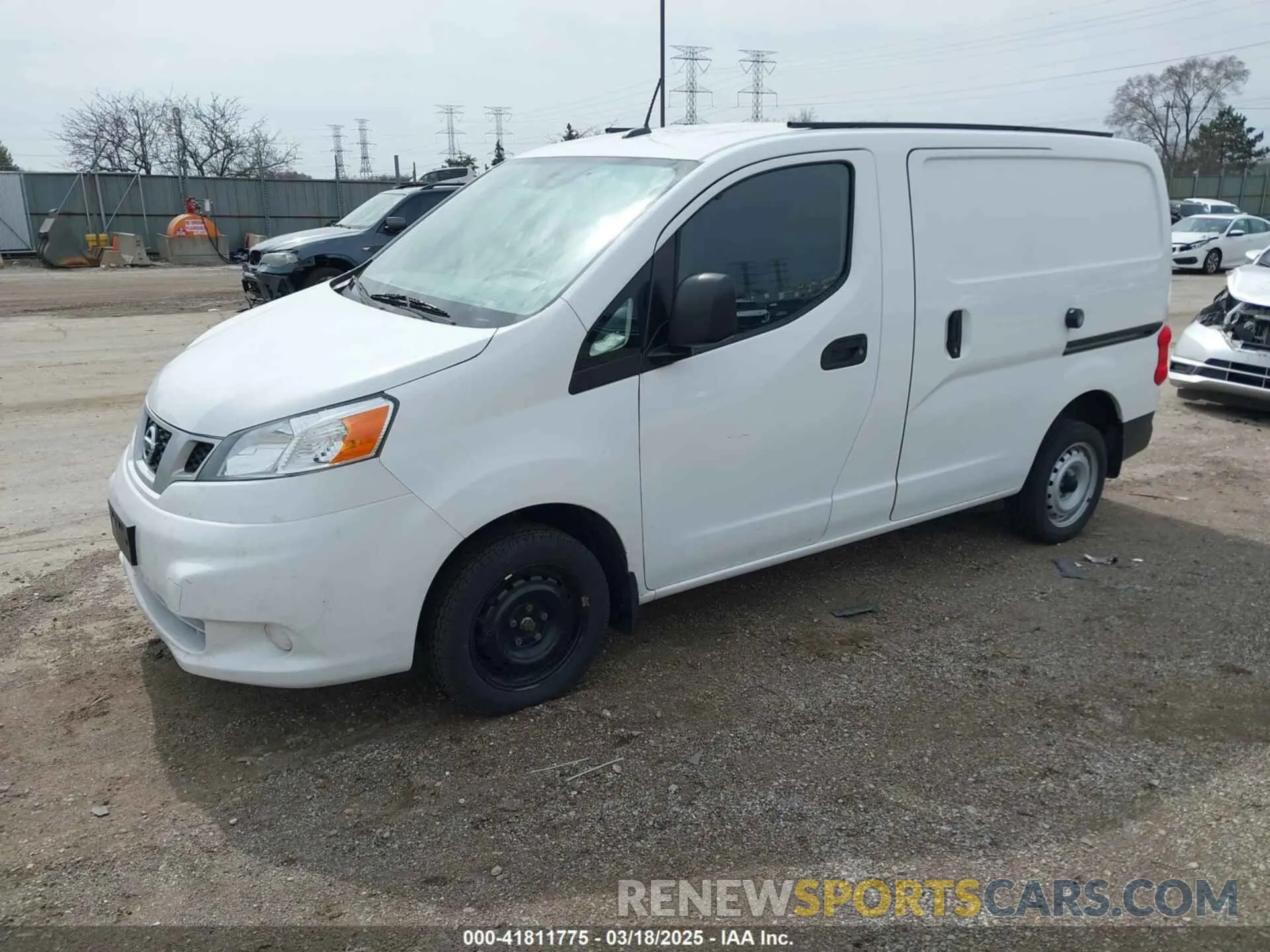 2 Photograph of a damaged car 3N6CM0KNXLK690490 NISSAN NV200 COMPACT CARGO 2020