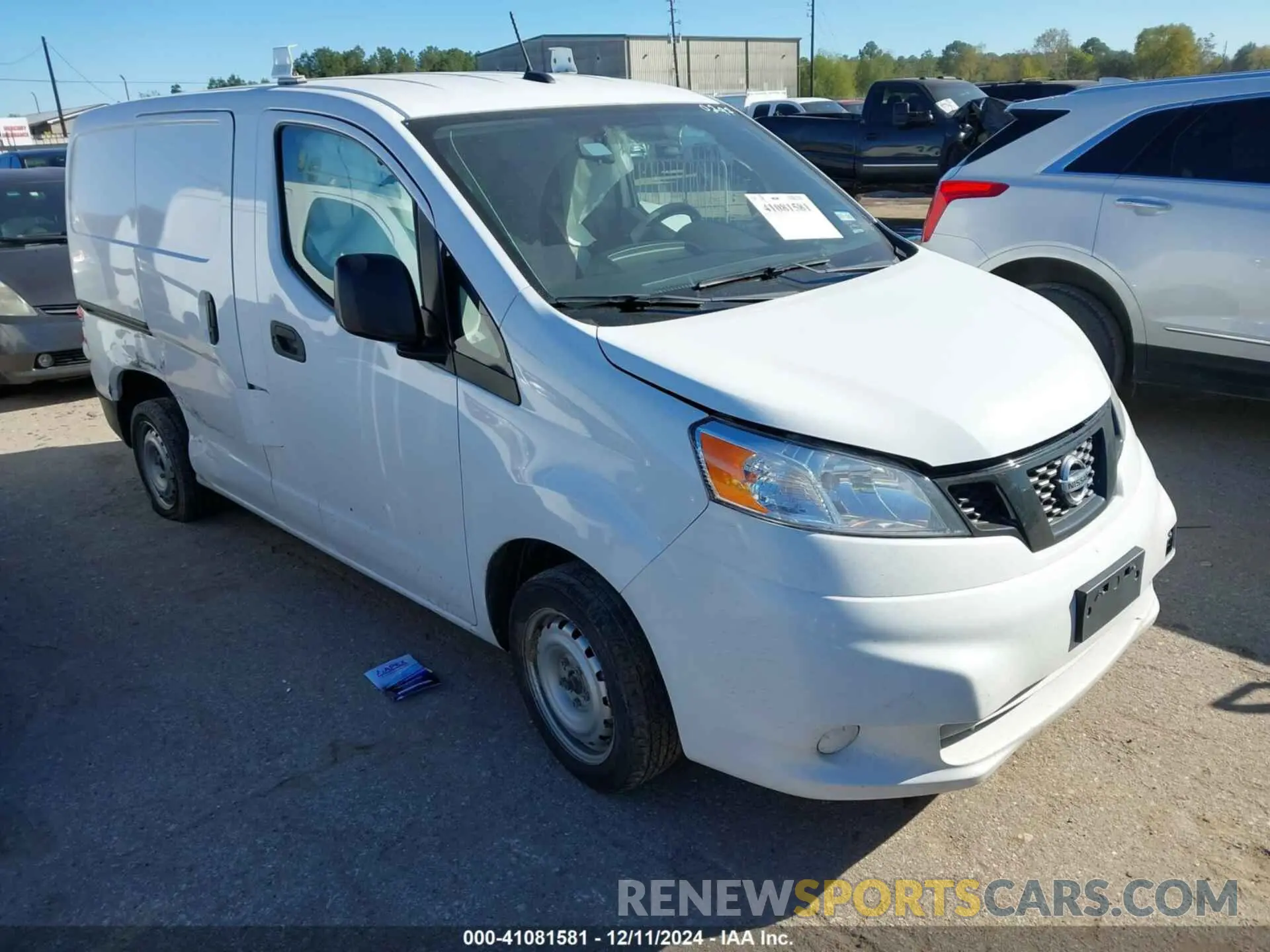 1 Photograph of a damaged car 3N6CM0KN0MK700297 NISSAN NV200 COMPACT CARGO 2021